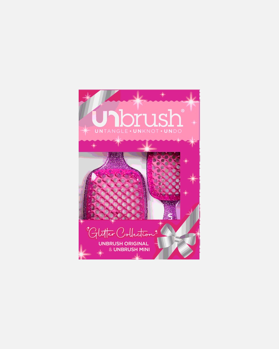 Pinselset für Unisex UNbrush Glitter Duo Set 1 Set