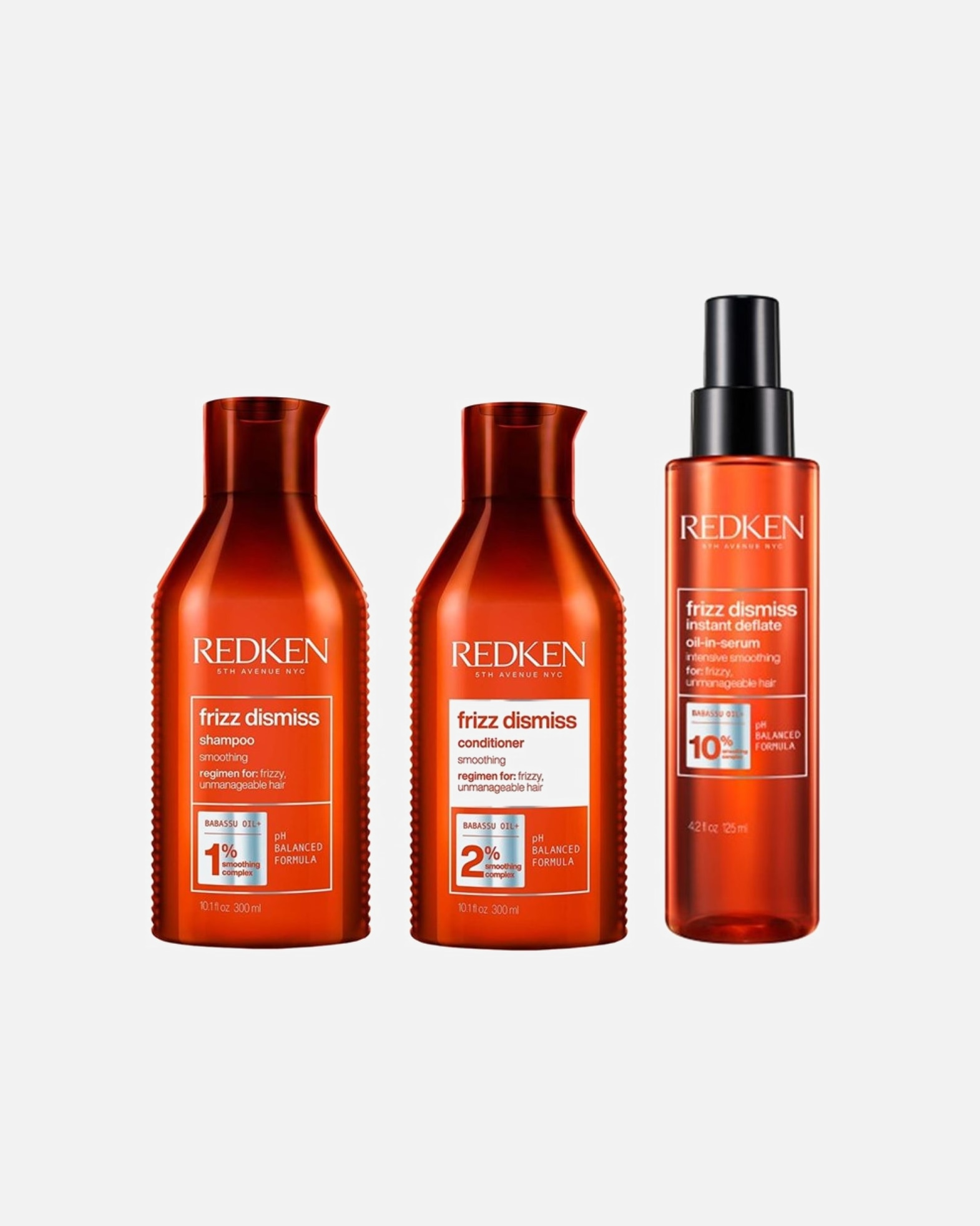 Haarpflegeset für Weiblich Redken Frizz Dismiss Bundle Instant Deflate Oil 1 Stück