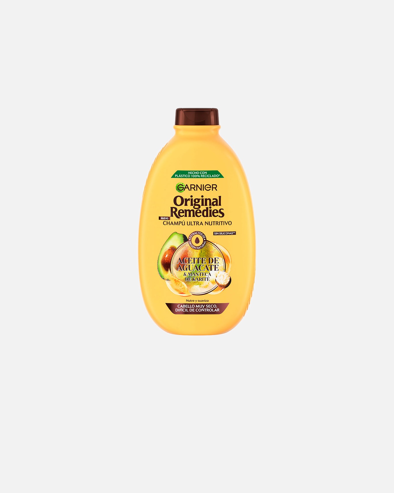 Shampoo für Unisex Garnier ORIGINAL REMEDIES Avocado- und Shea-Shampoo 600 ml