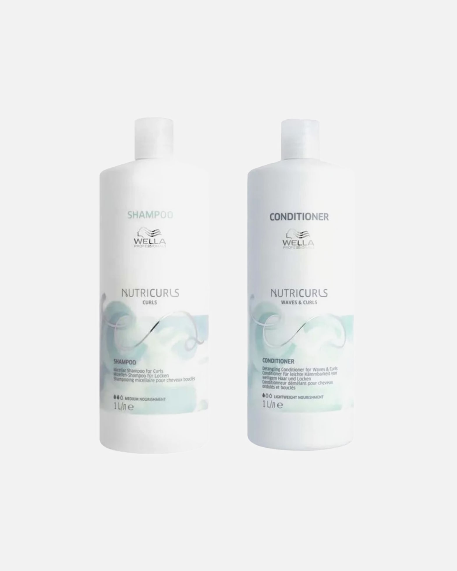Haarpflegeset für Weiblich Wella Nutricurls Bundle XL 1 Stück