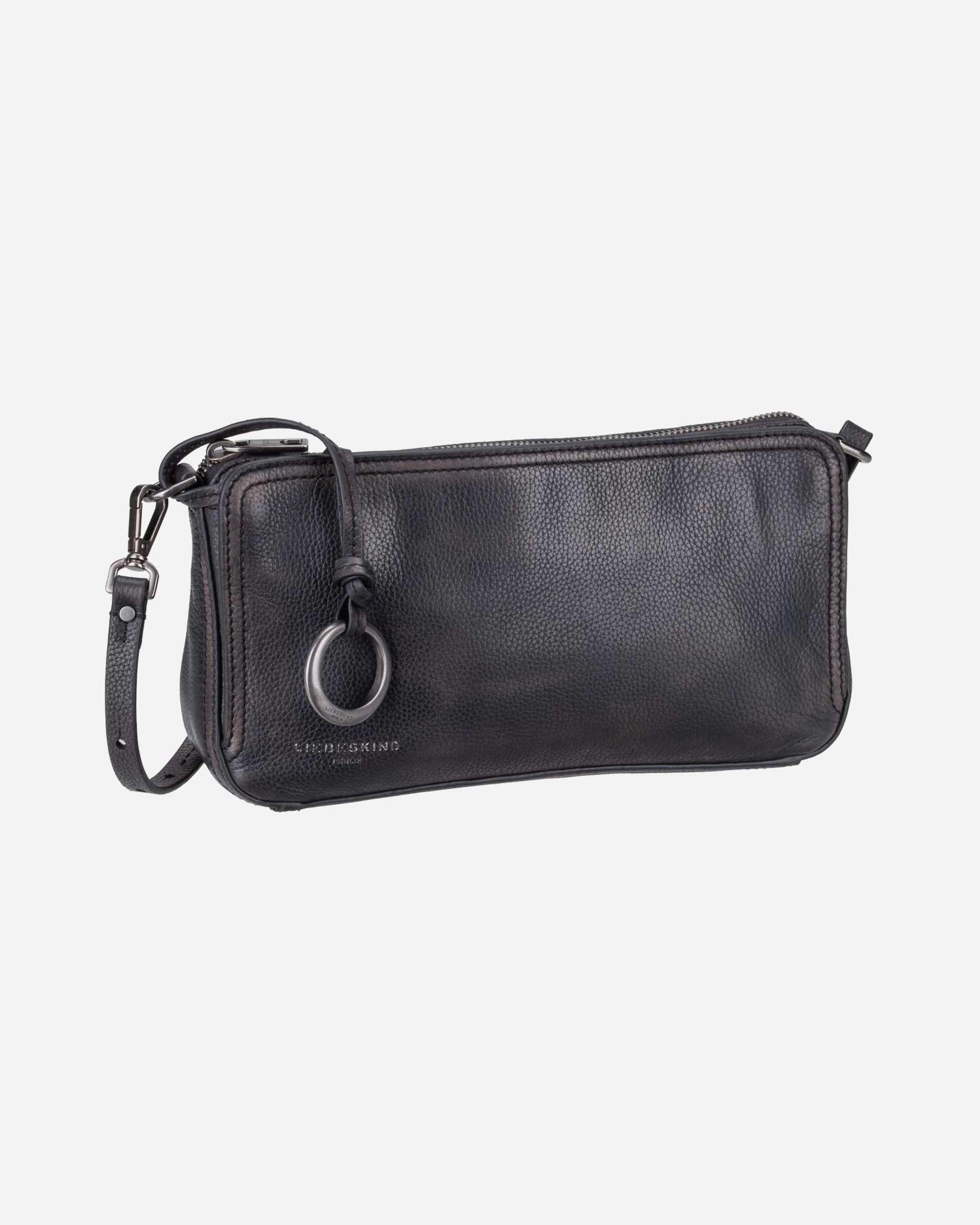 Handtasche für Weiblich Liebeskind Bodybag Clarice II Crosbody M Vintage Pebble Black