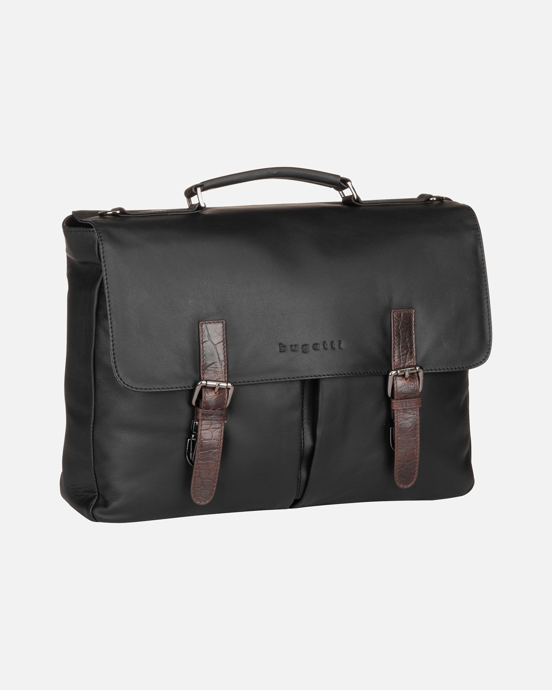 Laptoptasche für Männlich Bugatti Aktentasche Corso DeLuxe Schwarz