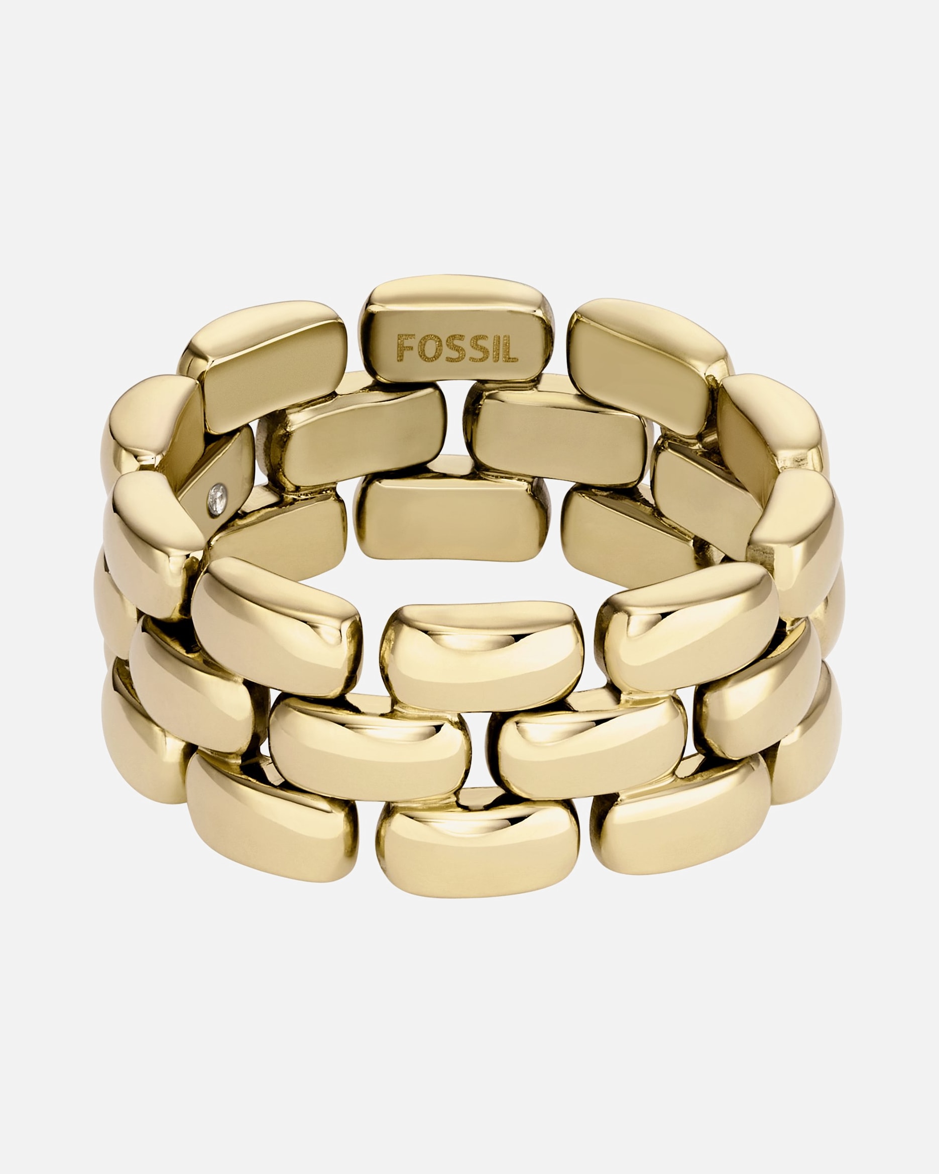 Ring für Weiblich Fossil Damenring Edelstahl 52