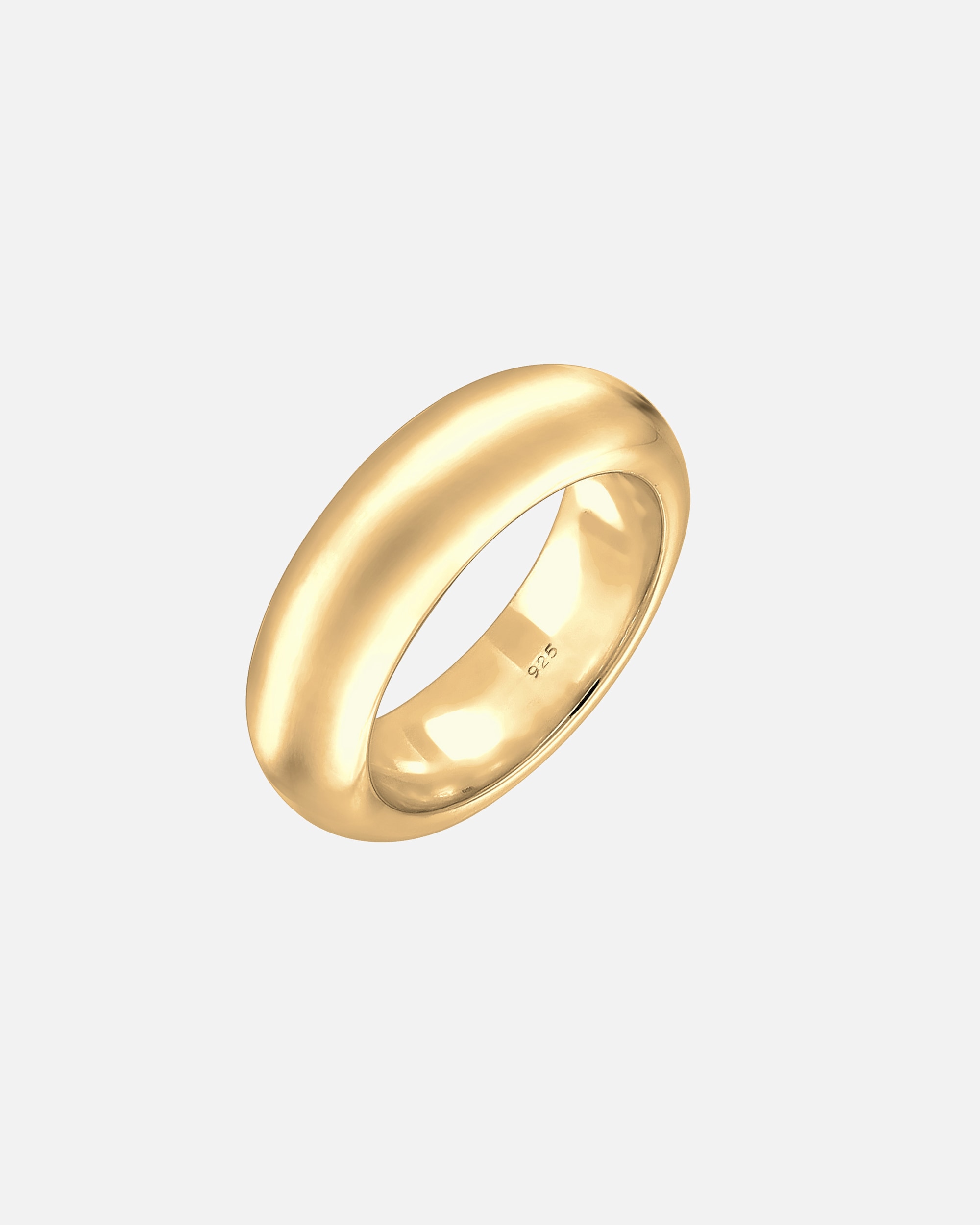 Ring für Weiblich Elli PREMIUM Bandring Modern Statement Blogger Trend 925 Silber 54