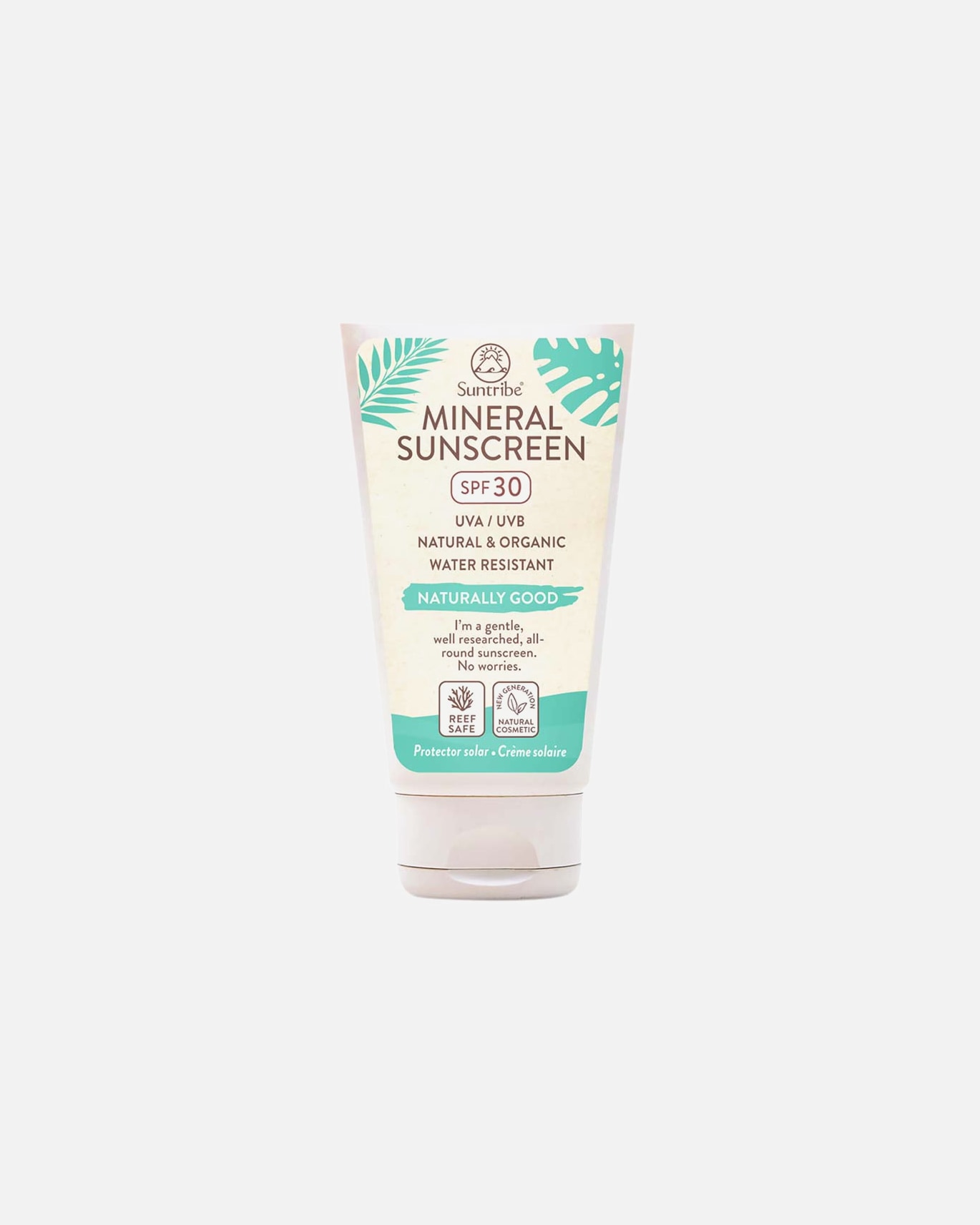Sonnencreme für Unisex Suntribe Mineralische Bio-Sonnencreme LSF30 60 ml
