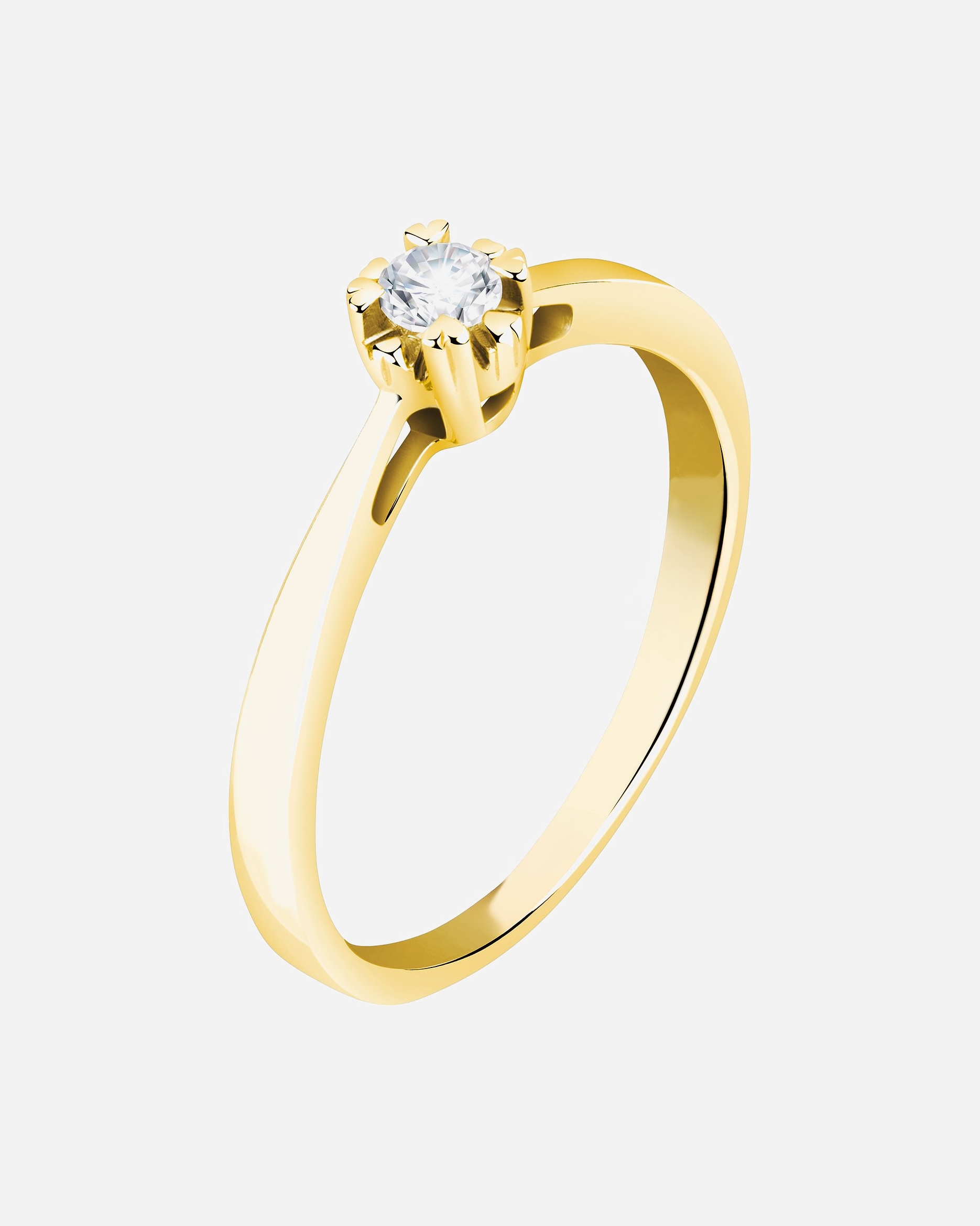 Ring für Weiblich CHRIST Damenring 585er Gelbgold 56