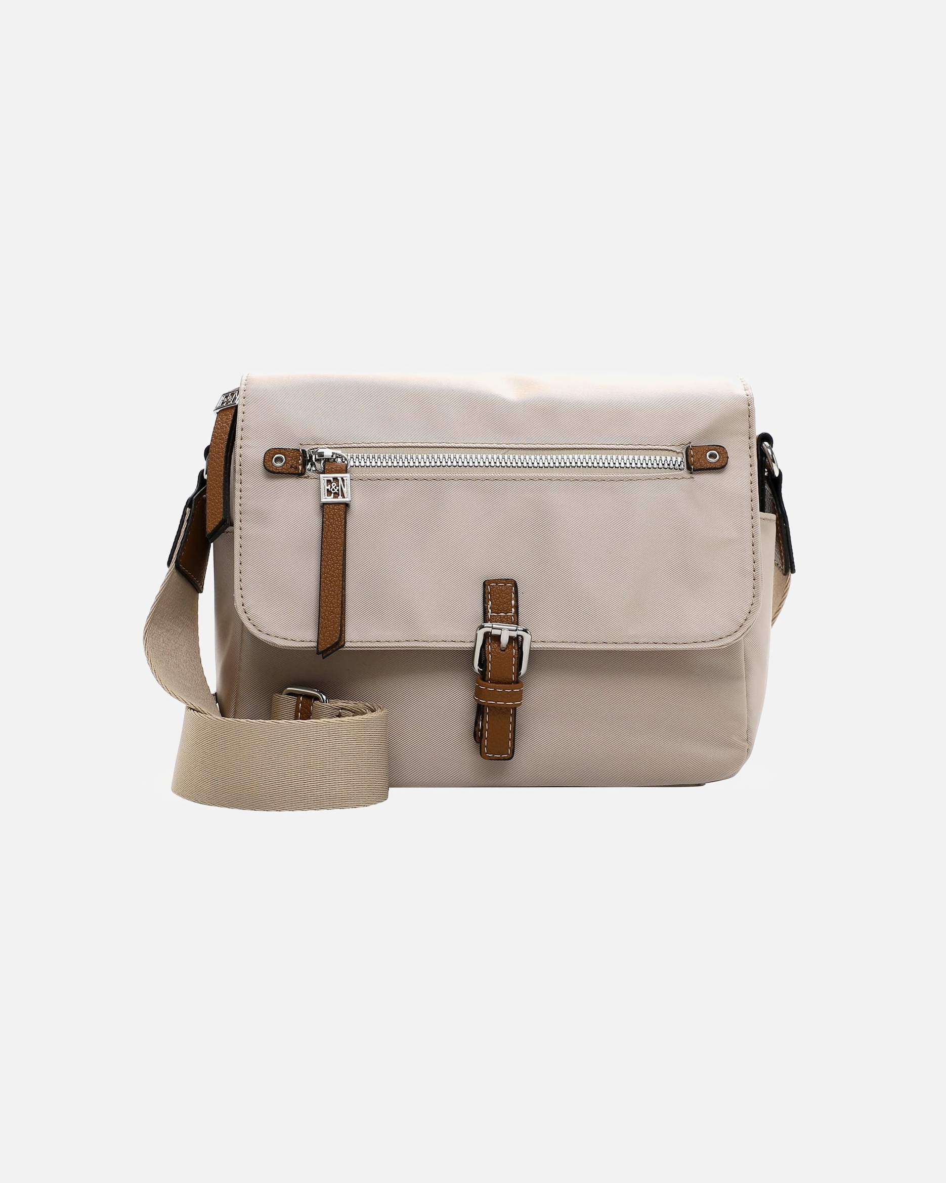Tasche für Weiblich Emily & Noah Umhängetasche E&N Esther Beige