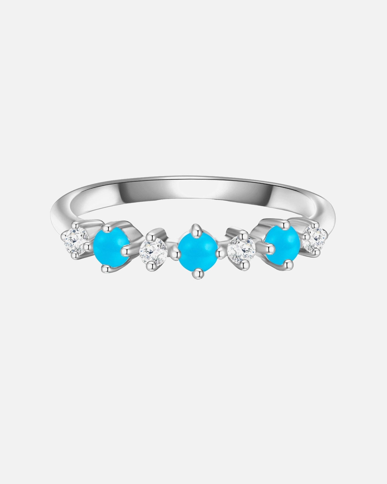 Ring für Weiblich Glanzstücke München Ring Sterling Silber Zirkonia in Silber 48