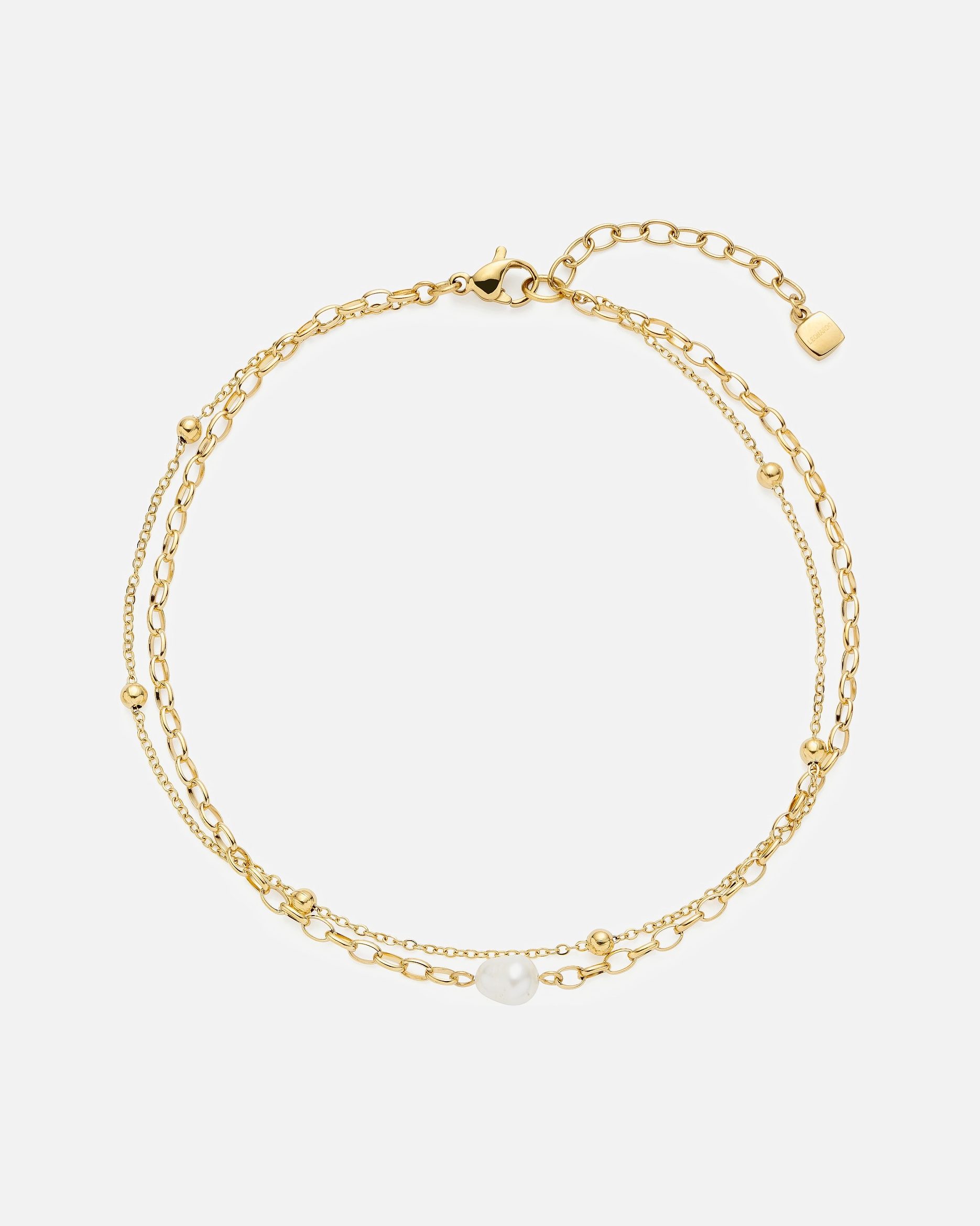 Fußschmuck für Weiblich Leonardo Fußkette Edelstahl One Size