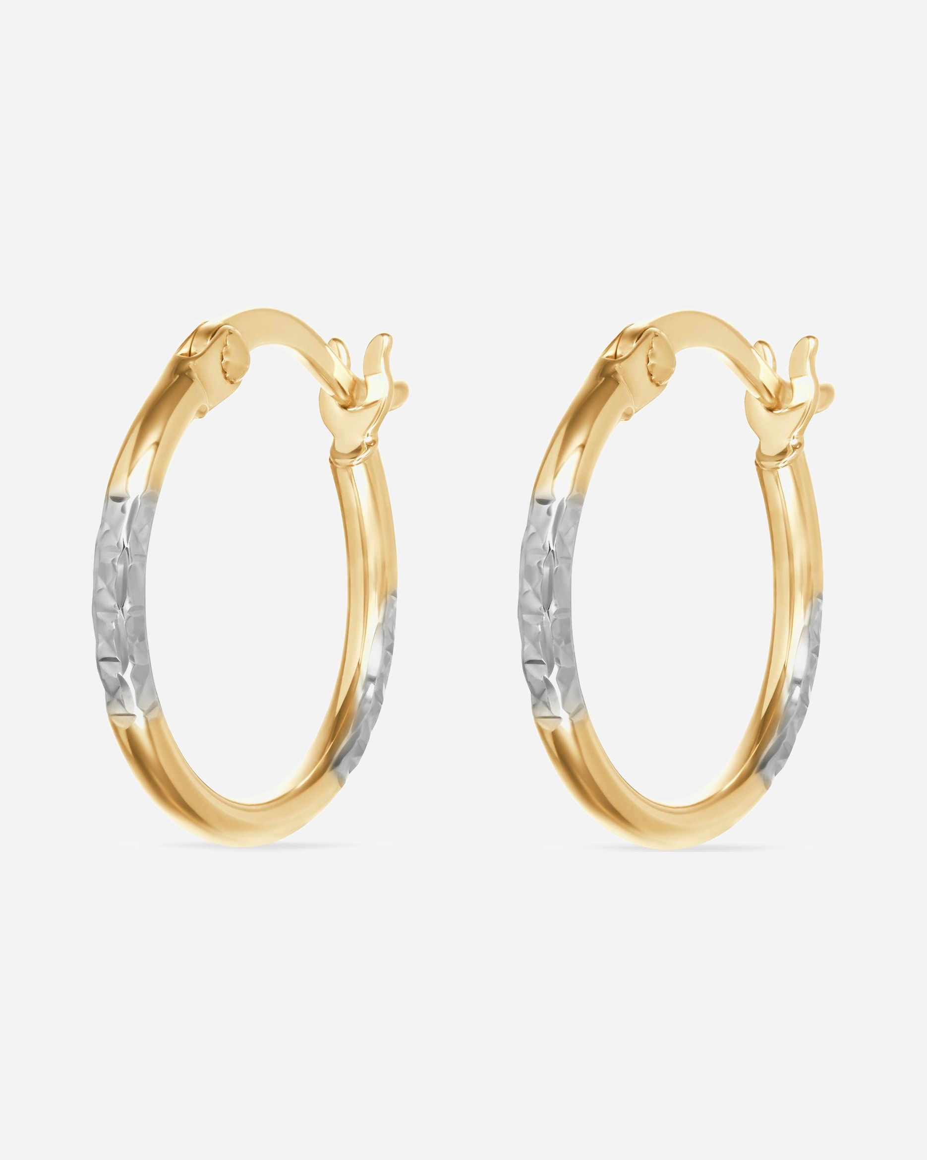 Ohrringe für Weiblich FAVS Creolen 375er Gelbgold 1 Stück