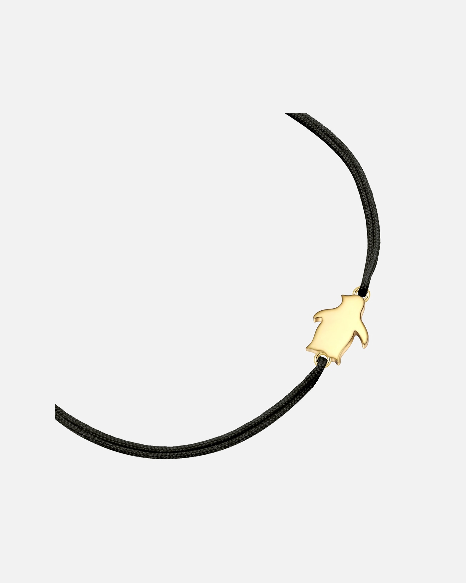 Armband für Weiblich Glanzstücke München Armband Pinguin aus Sterling Silber in gelbgold 15,0 - 22,0 cm, flexibel einstellbar