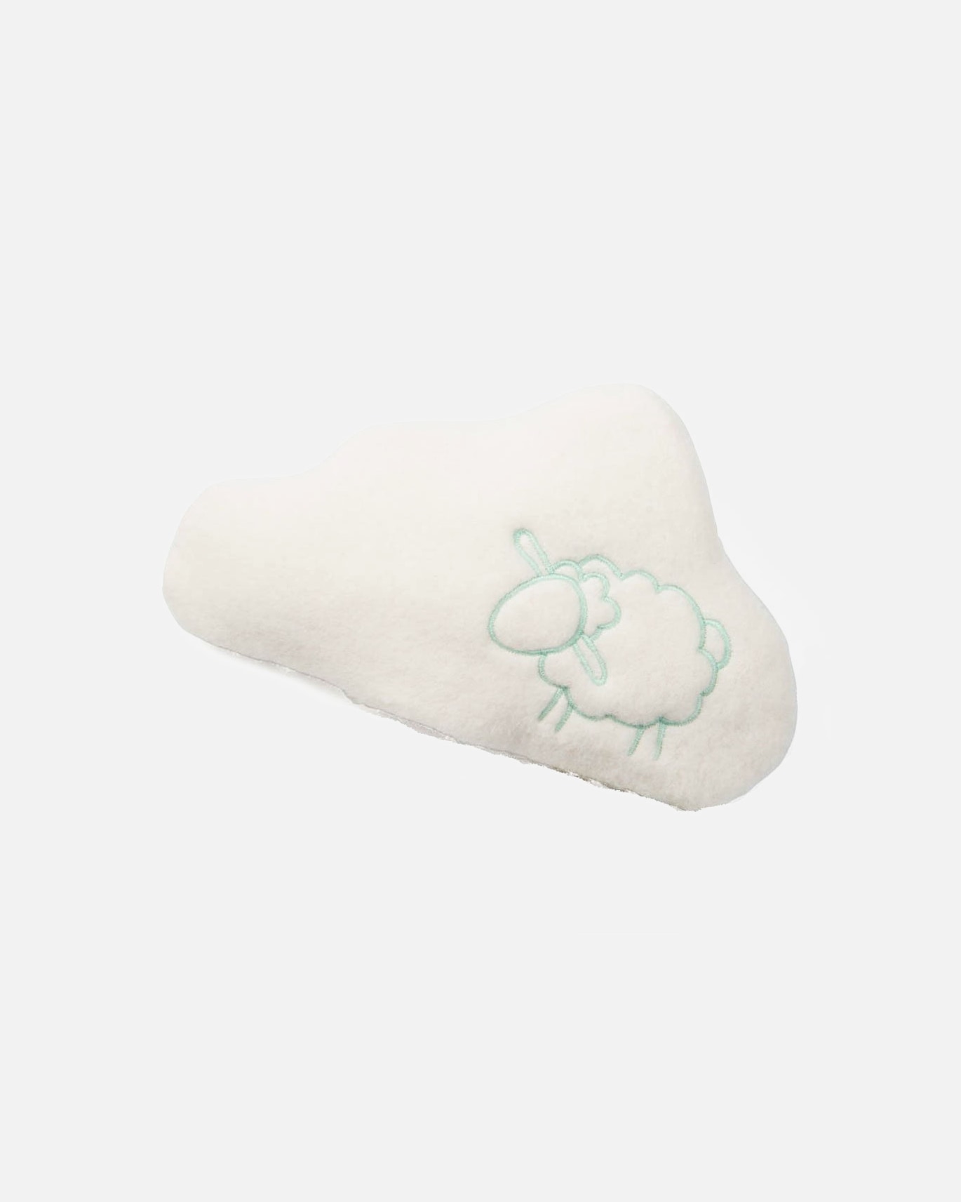 Kissen für Unisex Grünspecht Naturprodukte Traubenkern-Wolke bestickt - grün Traubenkern-Wolke bestickt - grün