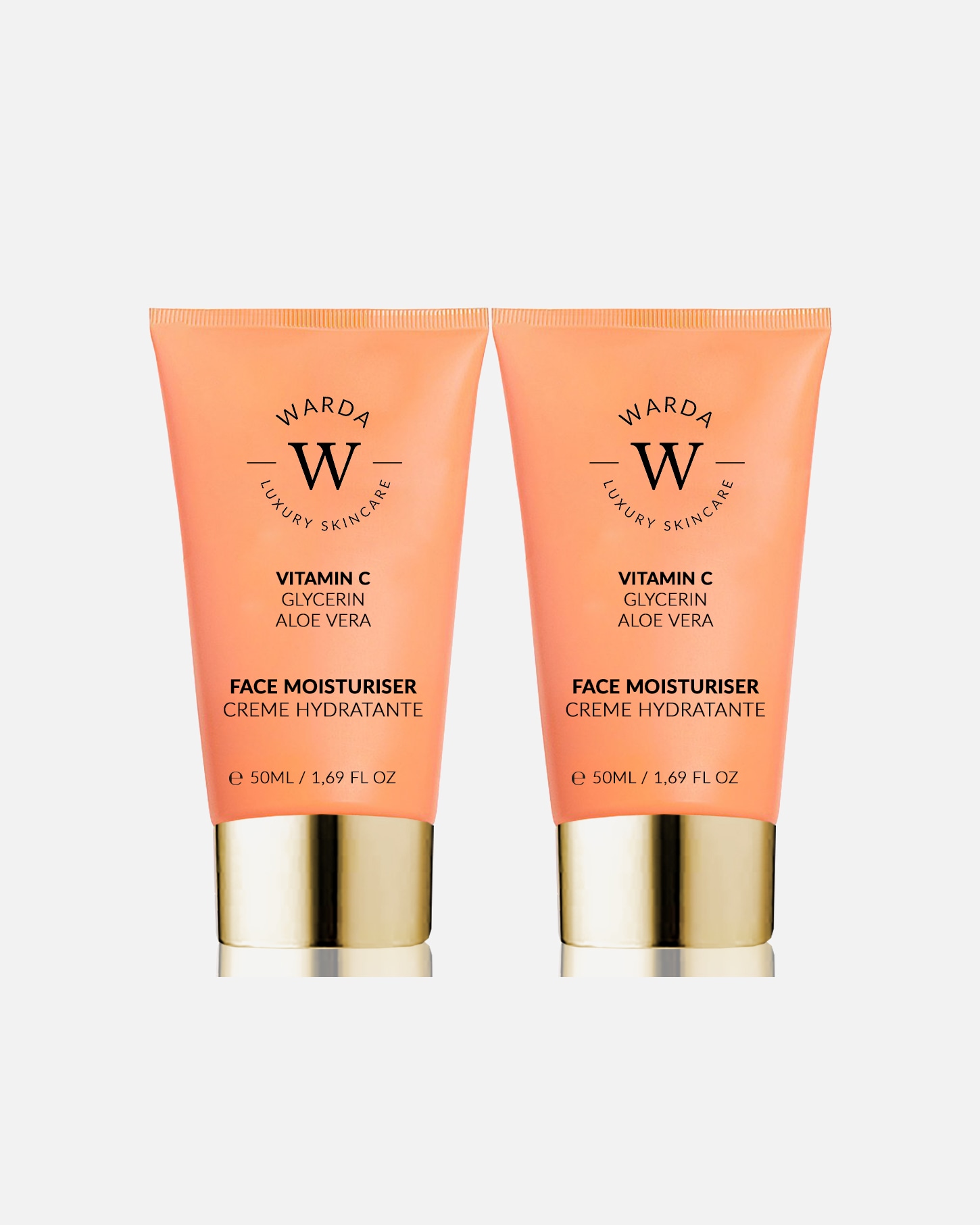 Gesichtscreme für Weiblich WARDA LUXURY SKINCARE Vitamin C Augen Doppelpack 1 Stück