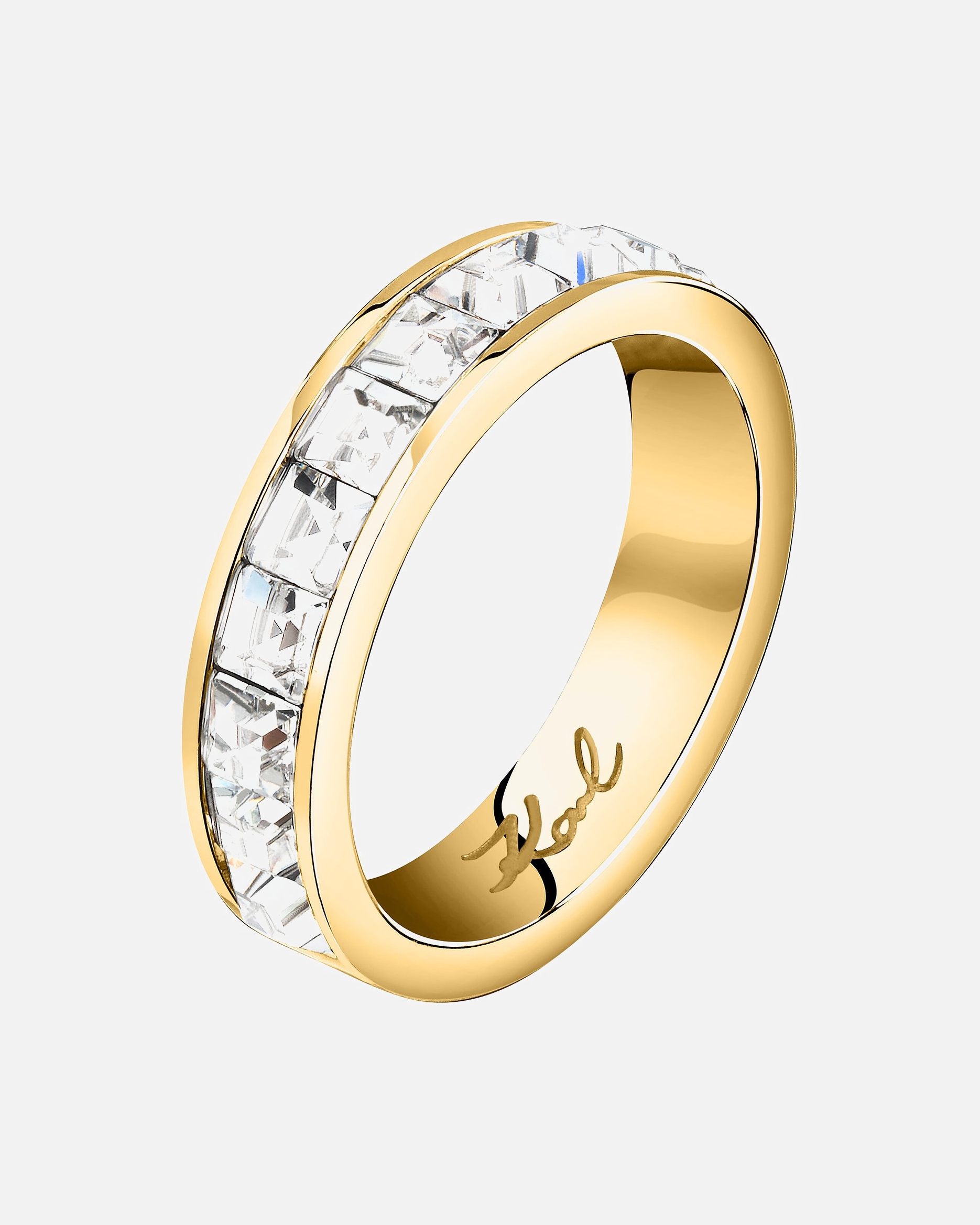 Ring für Weiblich Karl Lagerfeld Damenring Edelstahl 54