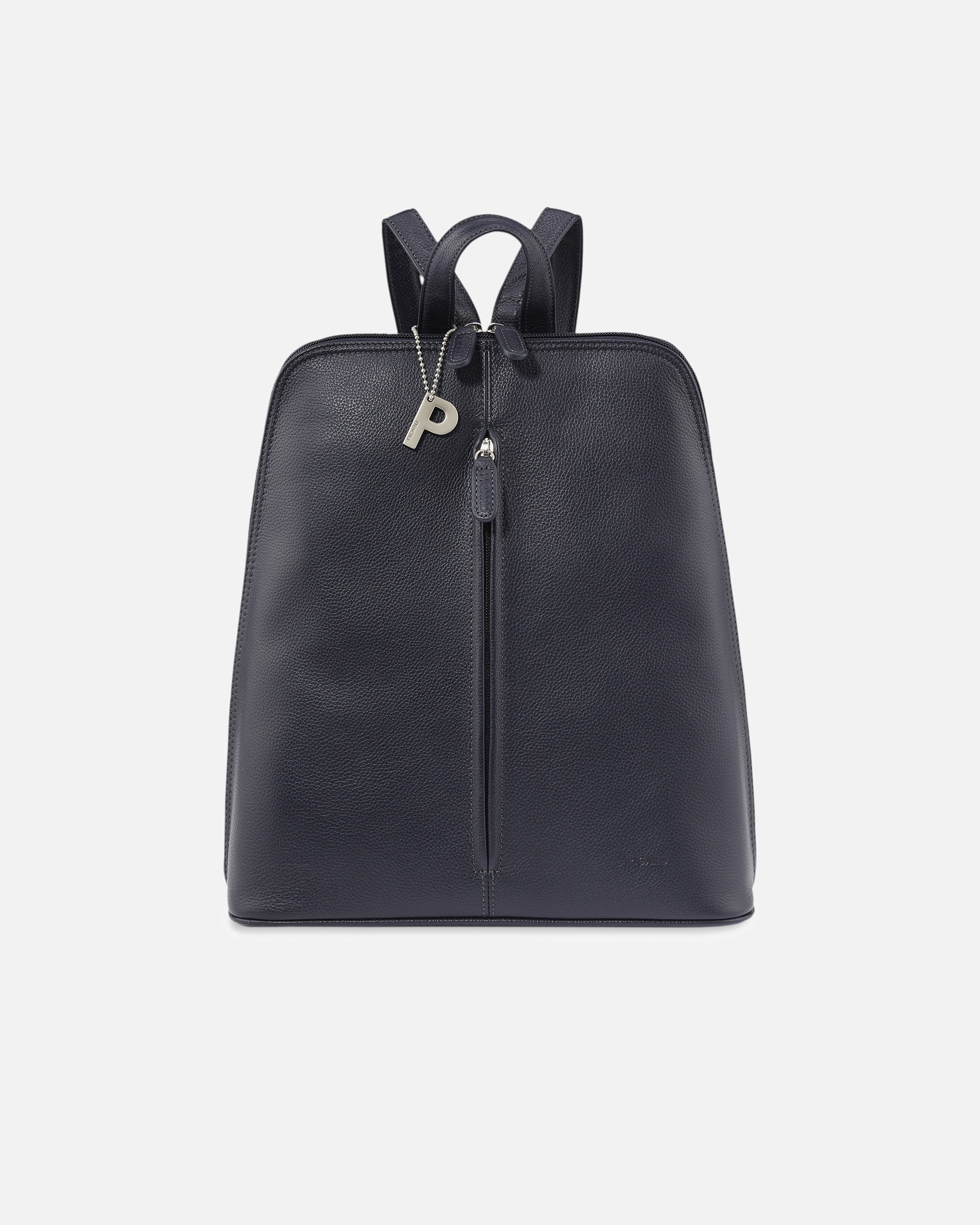 Rucksack für Männlich Picard Luis City Rucksack Leder 32 cm Ozean