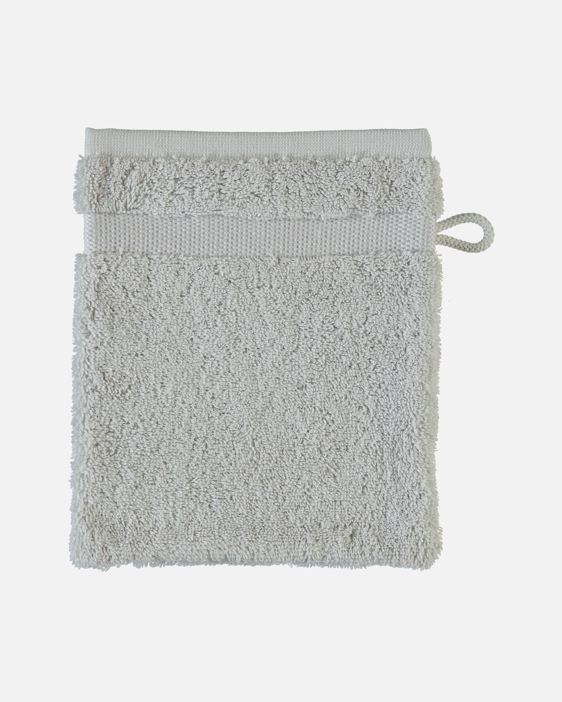 Handtuch für Unisex Rhomtuft Rhomtuft Handtücher Princess perlgrau - 11 Waschhandschuh 16x22 cm