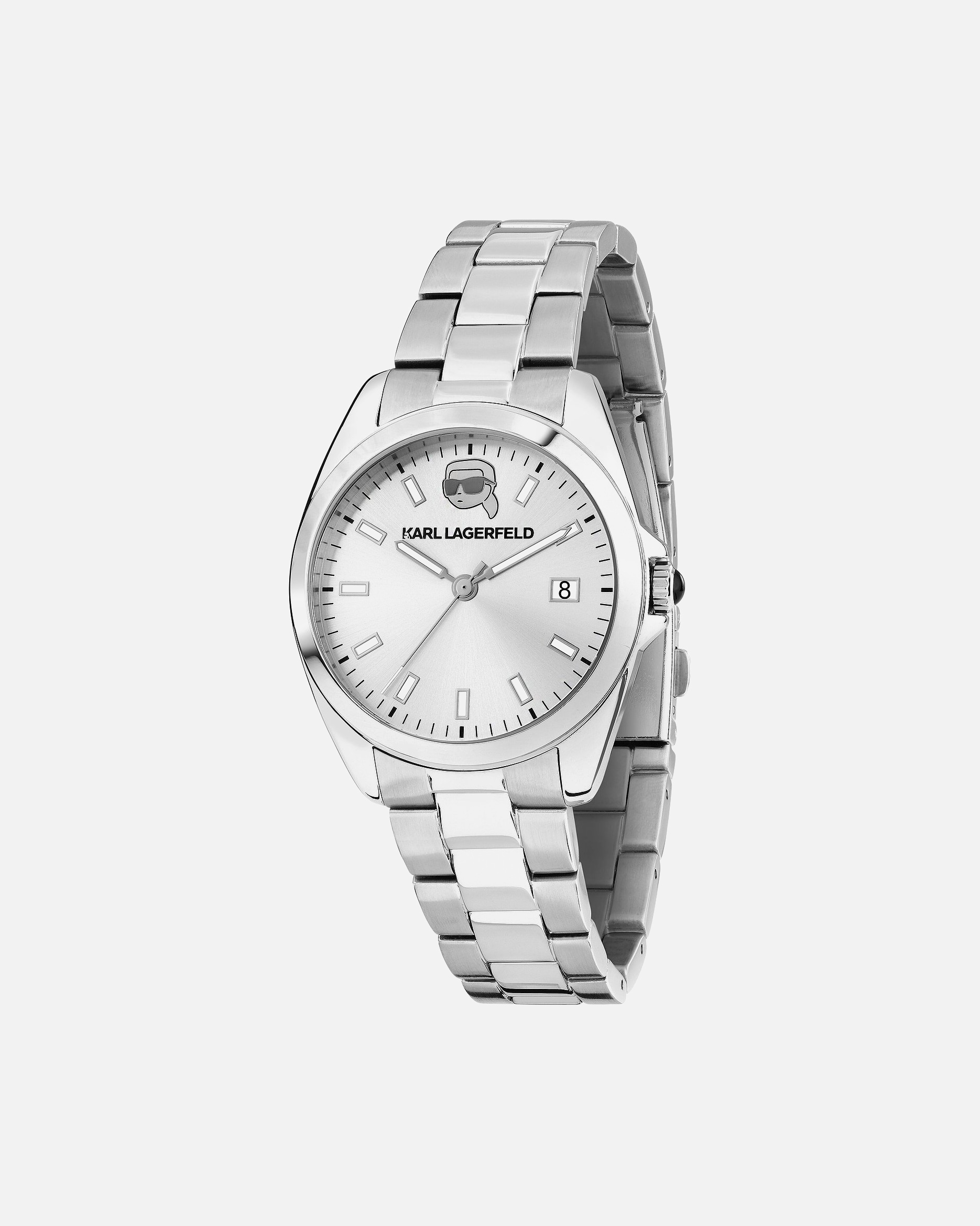 Uhr für Weiblich Karl Lagerfeld Damenuhr Edelstahl One Size