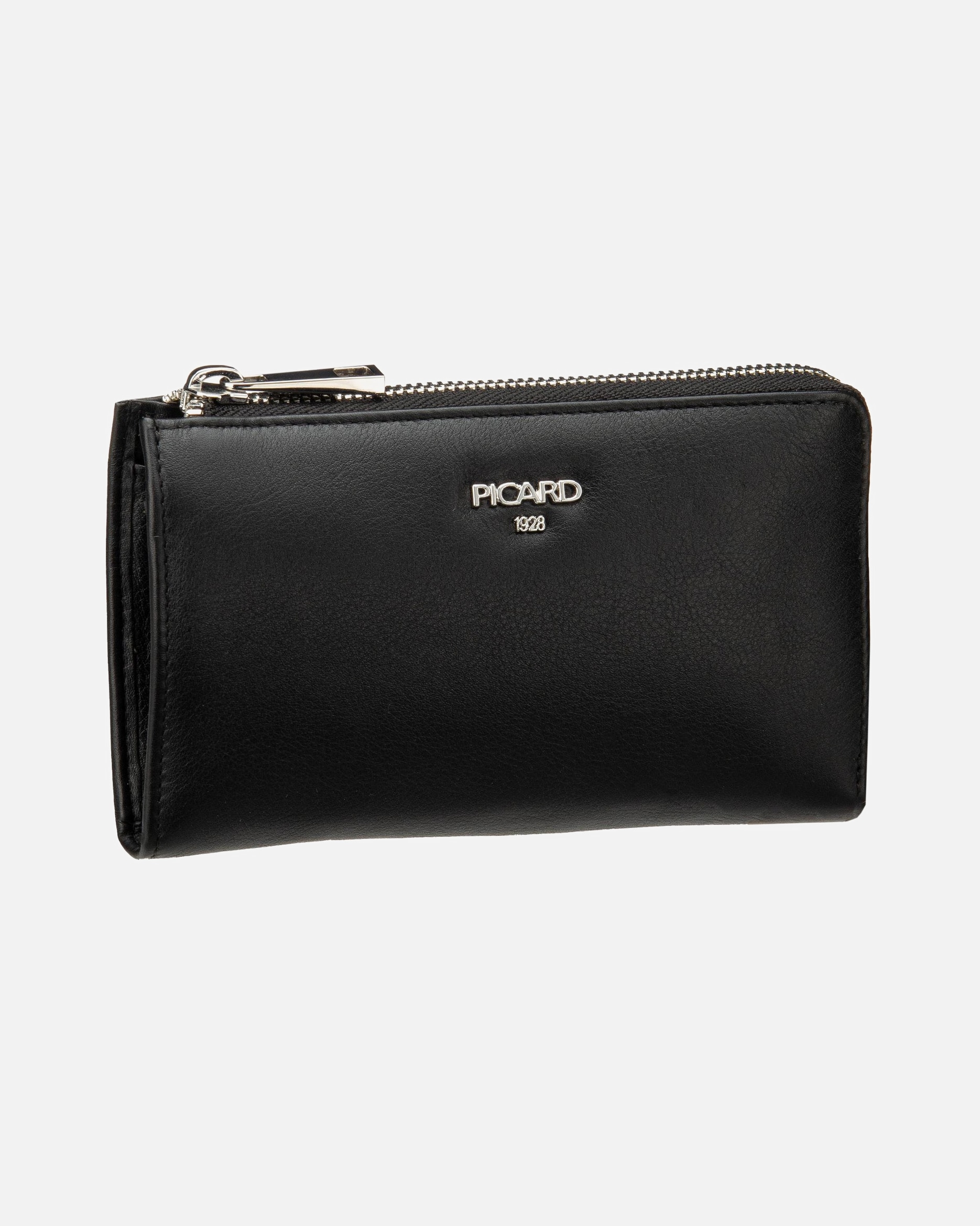 Portemonnaie für Weiblich Picard Geldbörse Bingo Schwarz