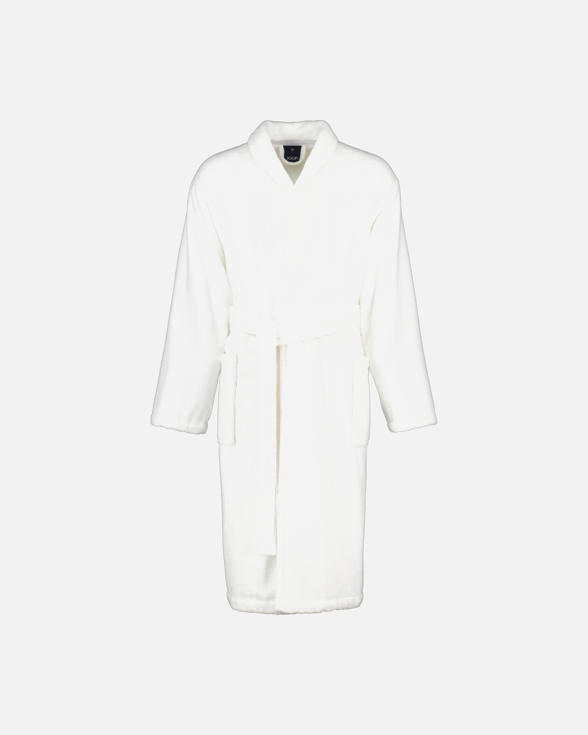 Bademantel für Männlich JOOP! JOOP! Bademäntel Herren Schalkragen 1651 weiß - 600 XL