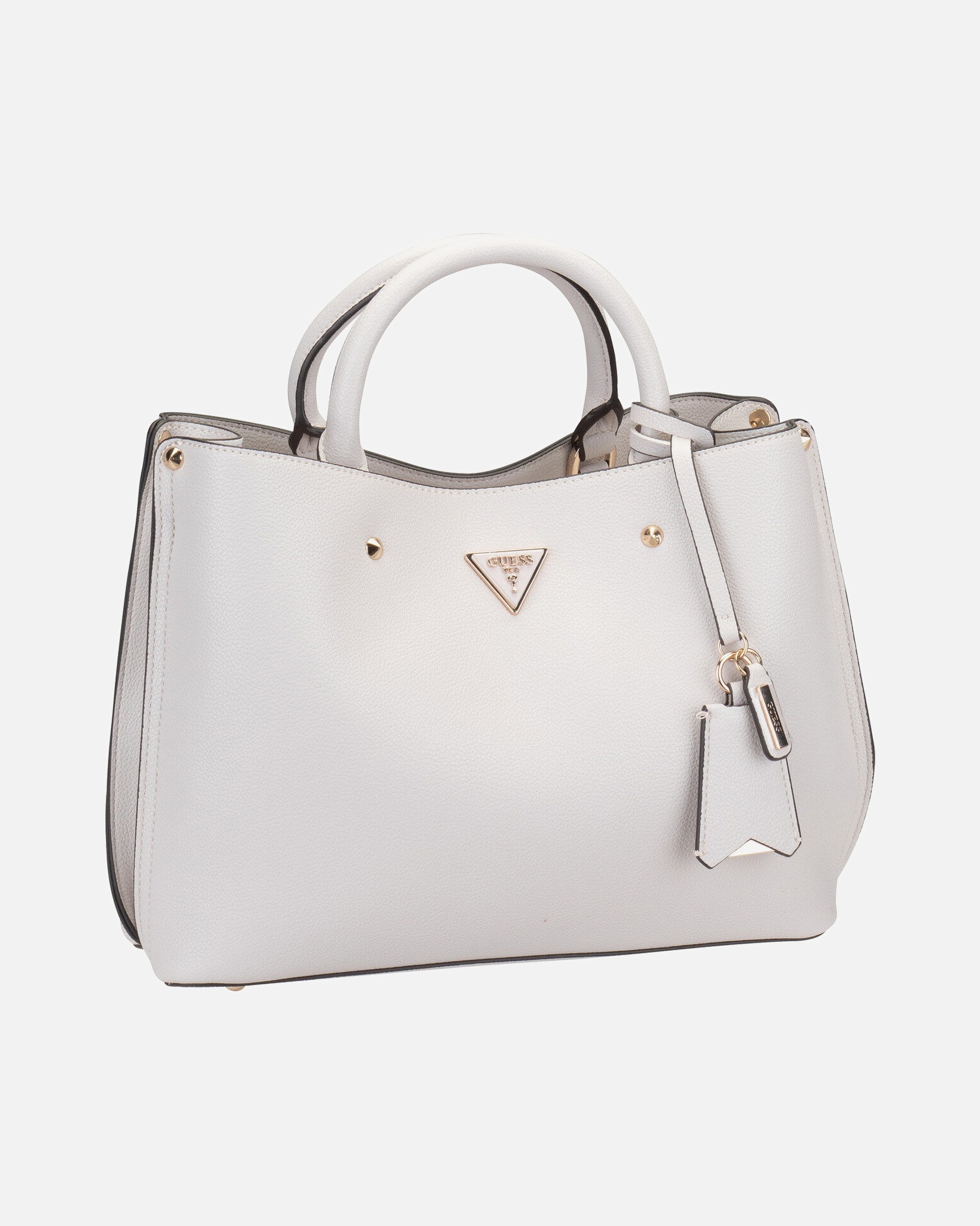 Handtasche für Weiblich GUESS Handtasche Meridian II Girlfriend SAT Ivory