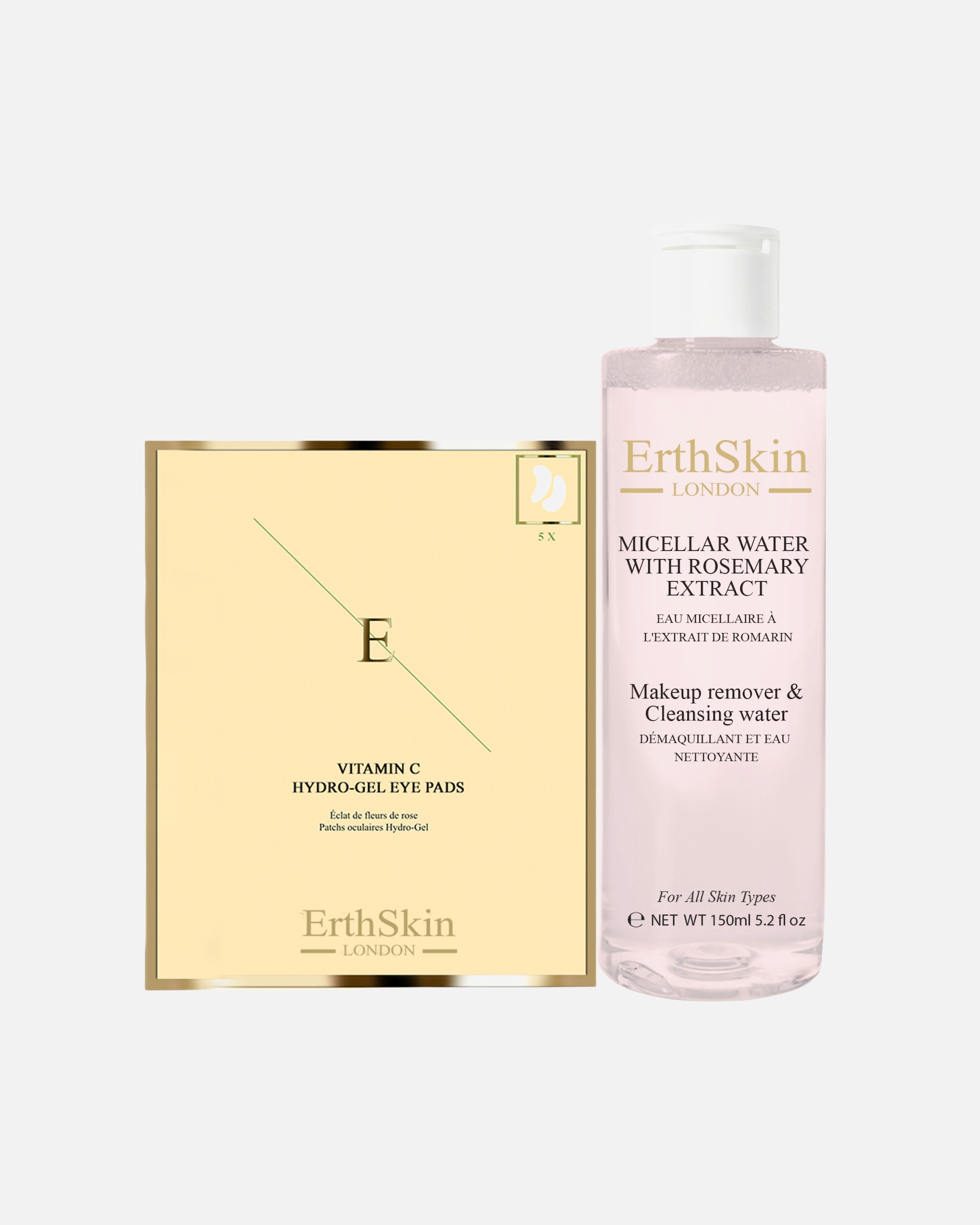 Gesichtspflegeset für Weiblich Vitamin C Augen- und Reinigungs-Duo 1 Stück