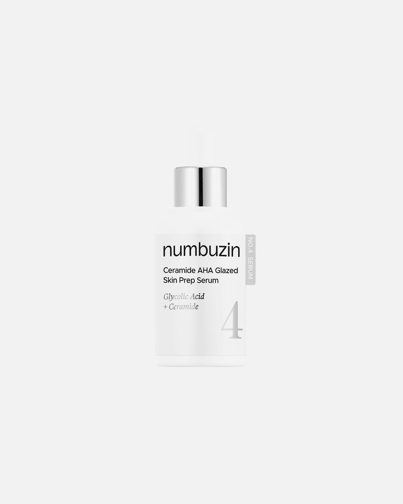 Feuchtigkeitsserum für Unisex Numbuzin No.4 Ceramide AHA Glazed Skin Prep Serum 30 ml