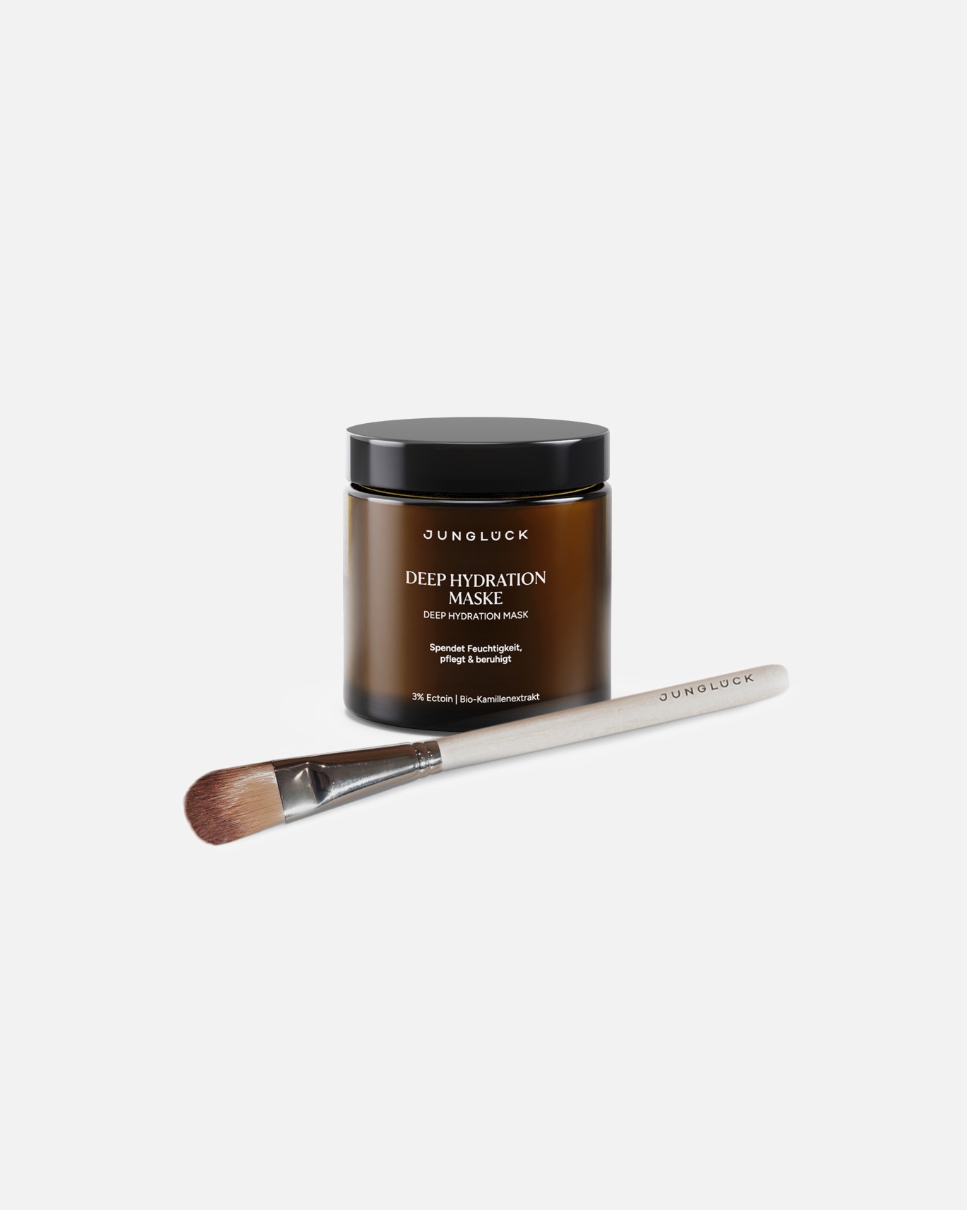 Gesichtspflegeset für Unisex Junglück Deep Hydration Maske + Pinsel Kombi 1 Stück