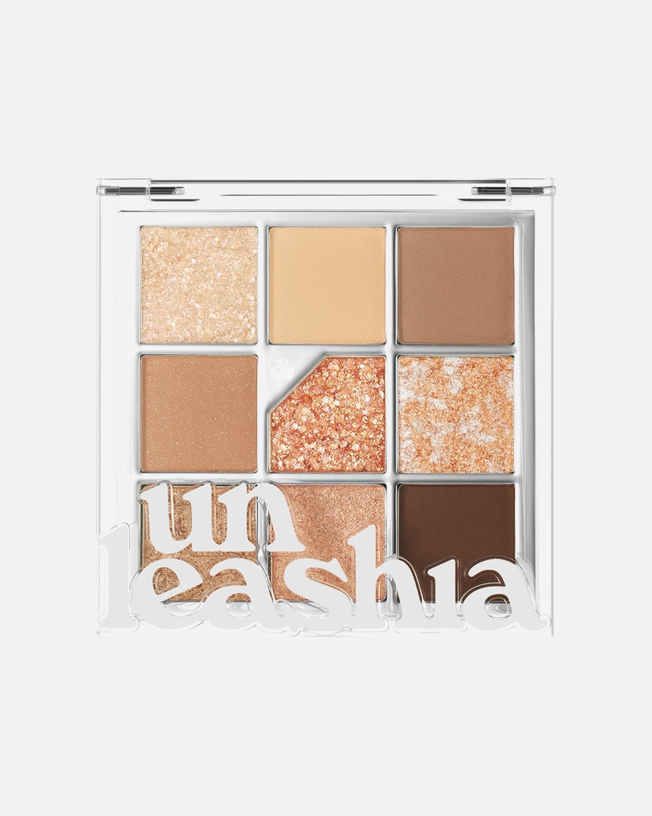 Lidschatten für Weiblich Unleashia Glitterpedia Eye Palette N°2 All of Brown 6,6 g