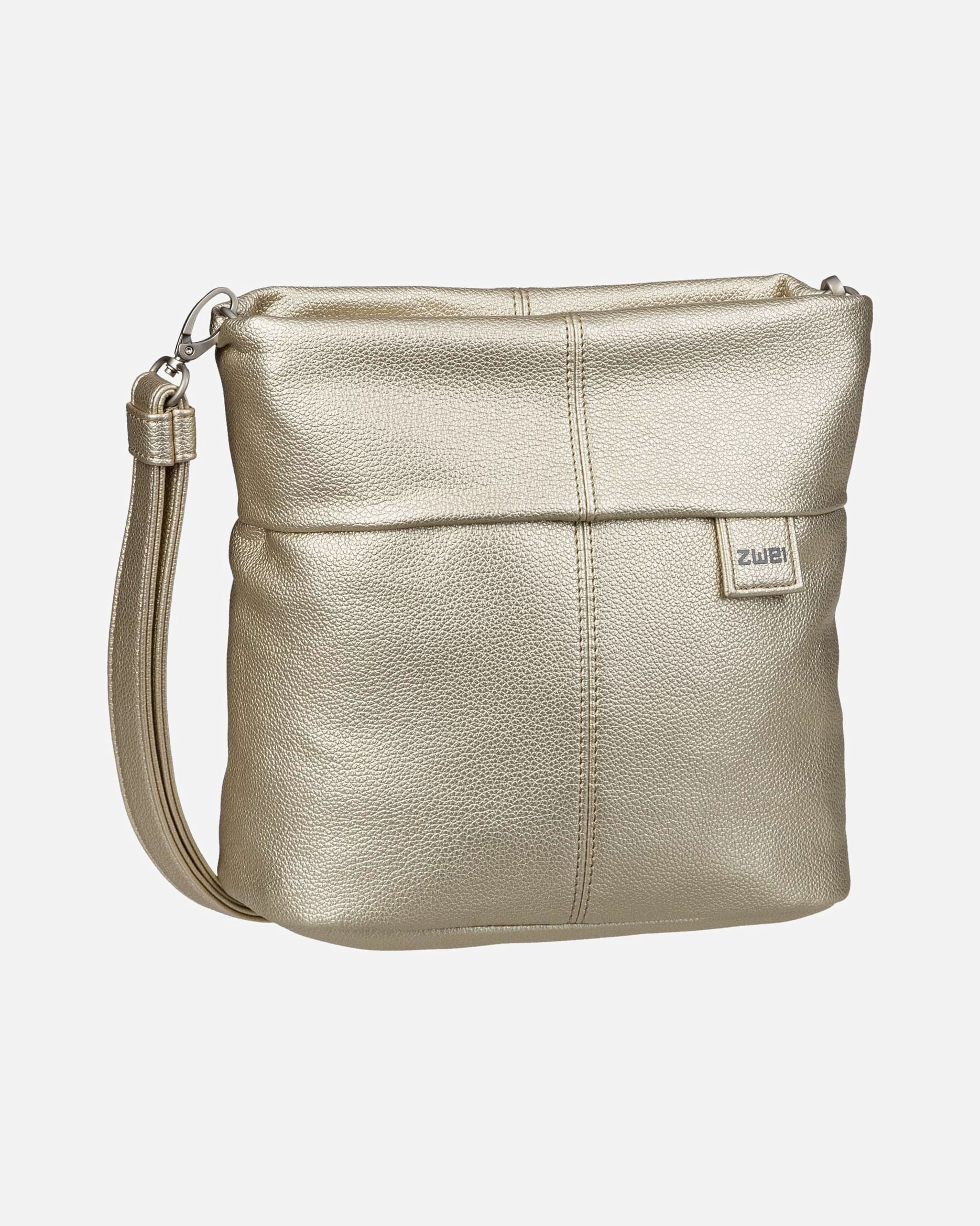 Umhängetasche für Weiblich ZWEI Beuteltasche Mademoiselle M8 Gold