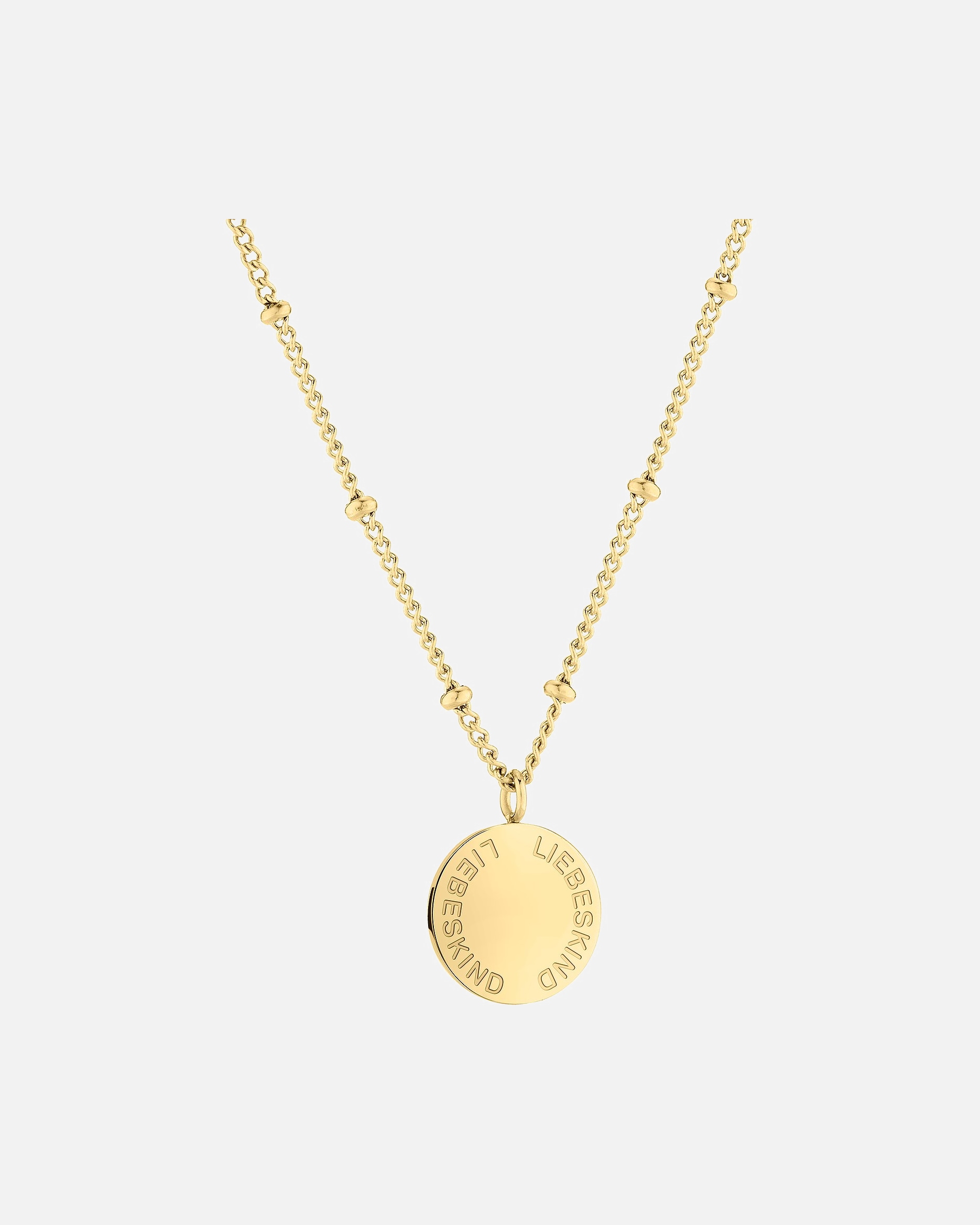 Halskette für Weiblich Liebeskind Kette Edelstahl gold