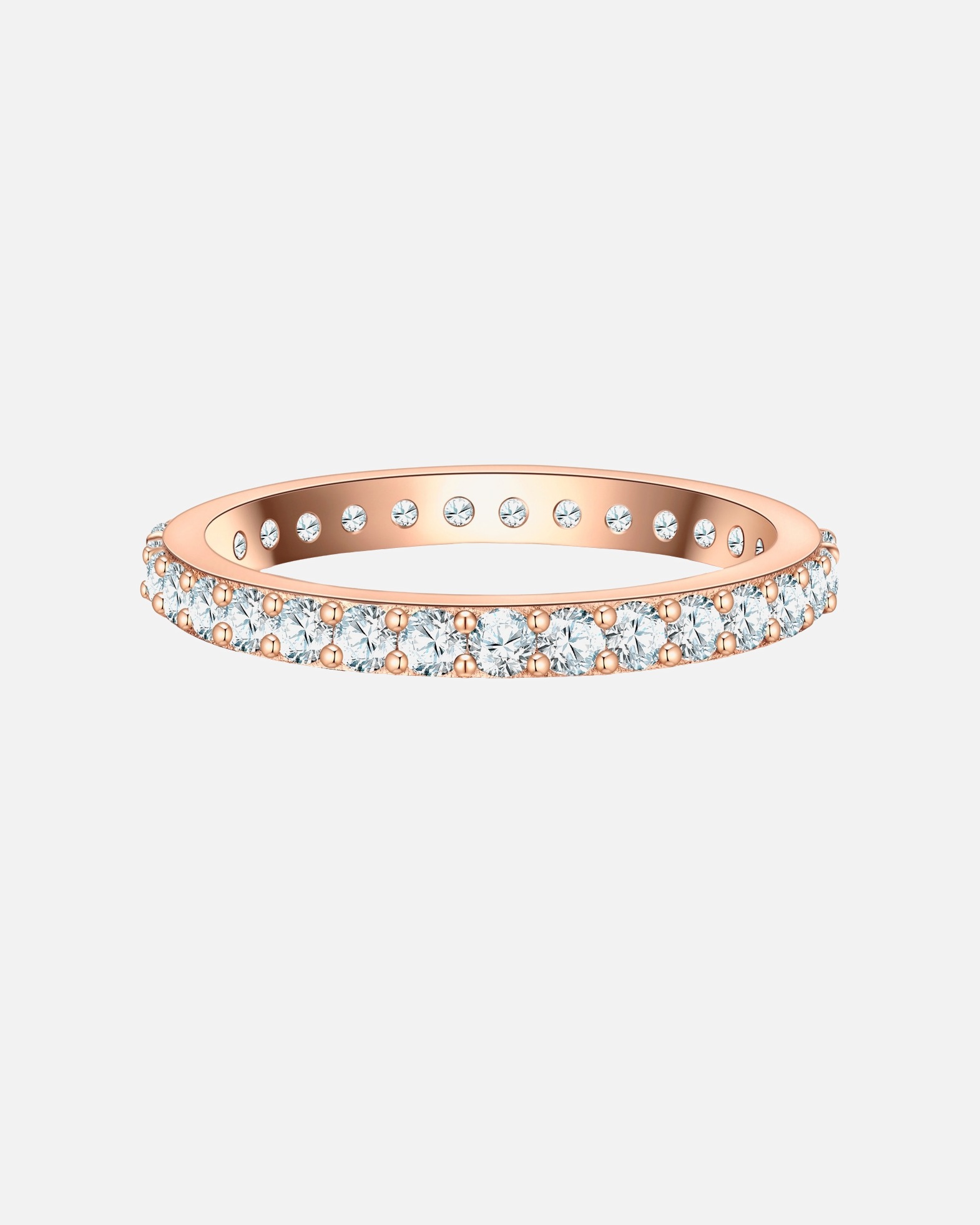Ring für Weiblich Glanzstücke München Ring aus Sterling Silber in roségold 48