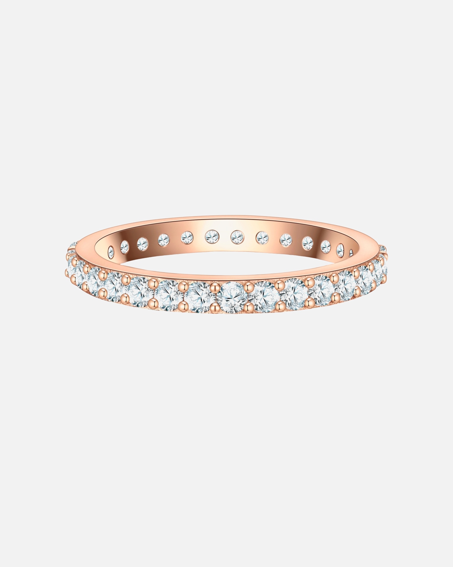 Ring für Weiblich Glanzstücke München Ring aus Sterling Silber in roségold 50