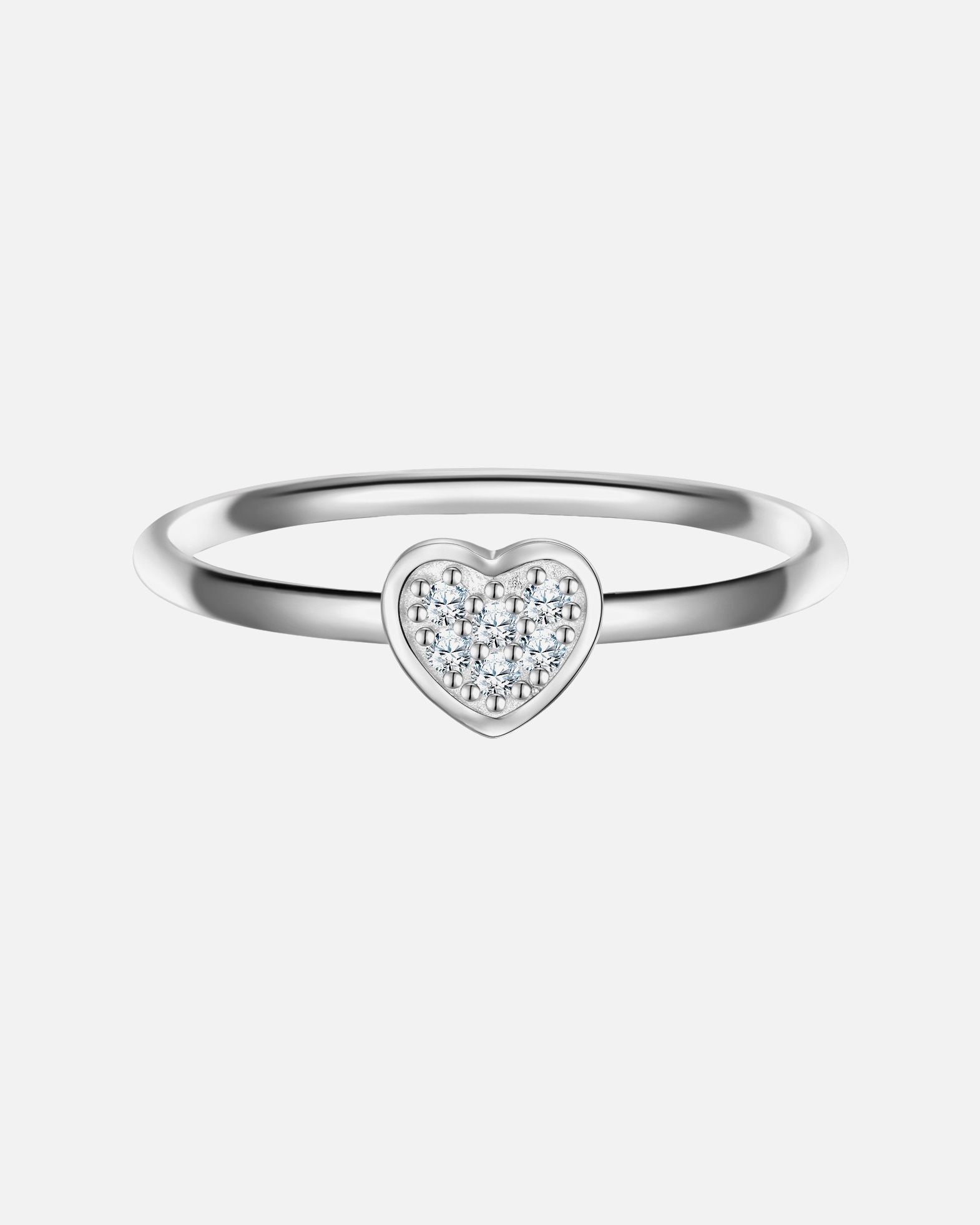 Ring für Weiblich Glanzstücke München Ring Sterling Silber Zirkonia weiß 50