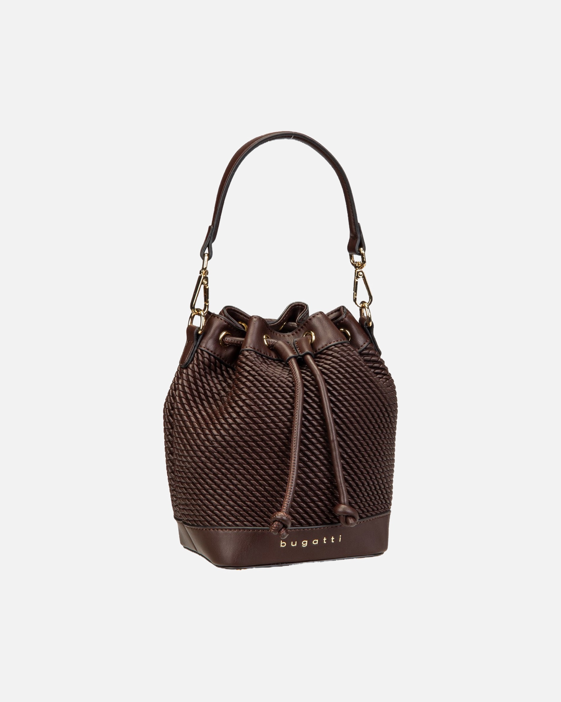 Handtasche für Unisex Bugatti Handtasche Julice Bucket Bag braun