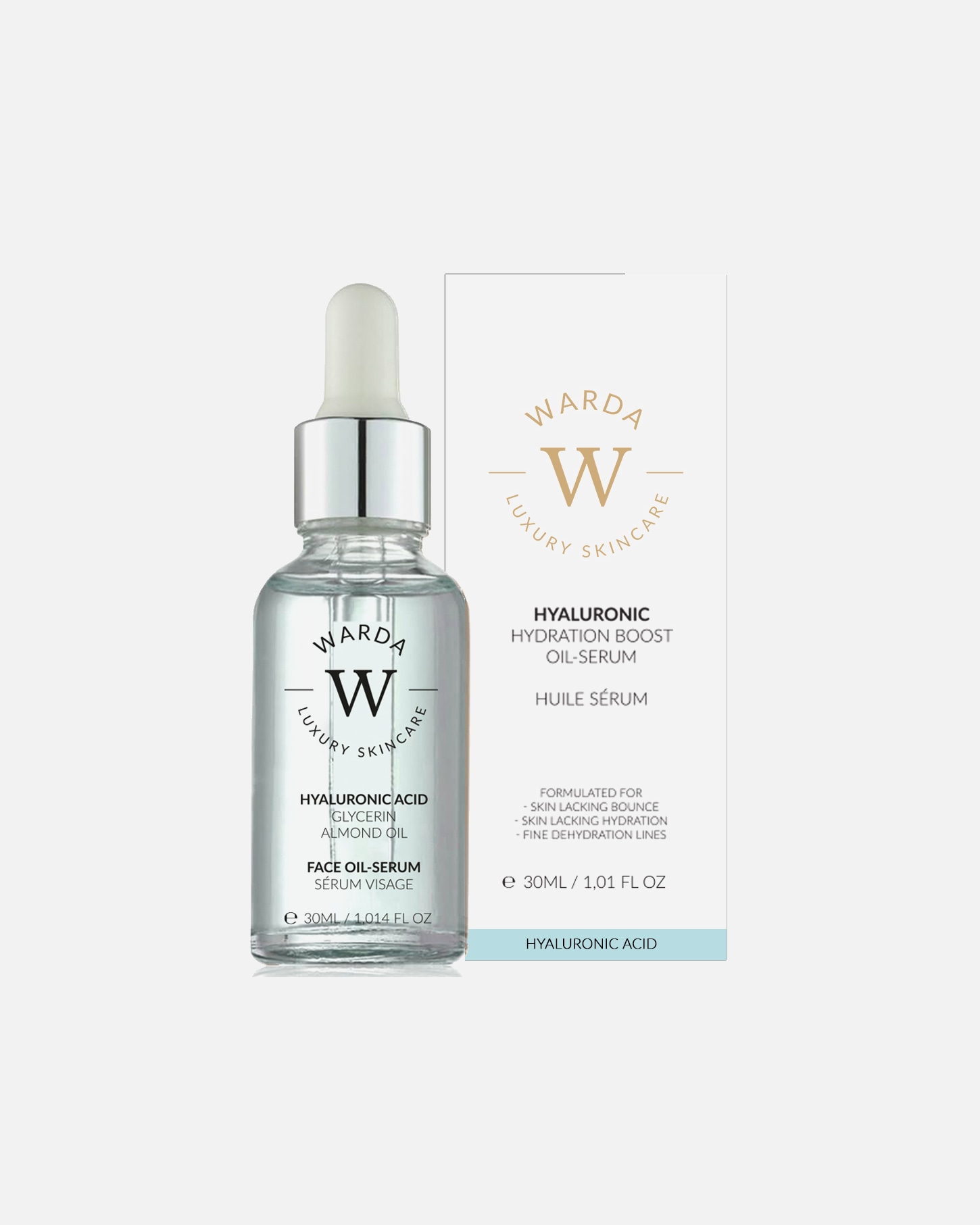 Hyaluronsäure Serum für Weiblich WARDA LUXURY SKINCARE Hyaluron serum 1 Stück