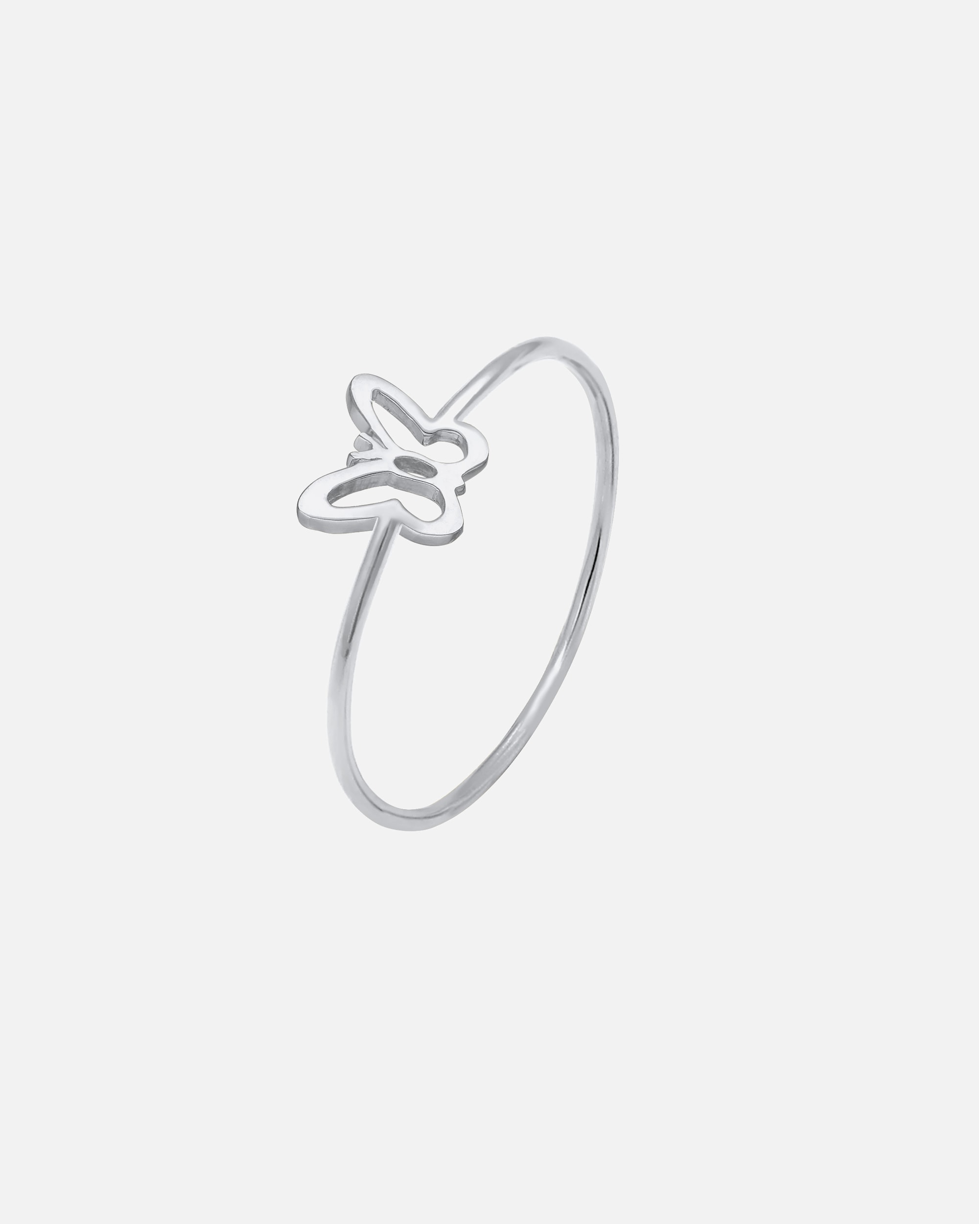 Ring für Weiblich Elli Schmetterling Trend Symbol 925 Silber 44