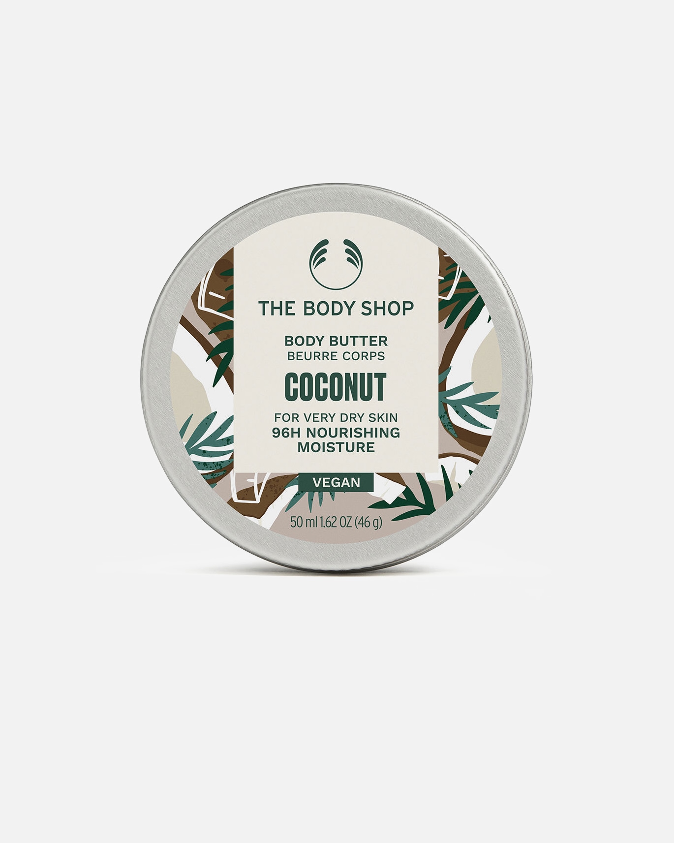 Körperbutter für Unisex The Body Shop KOKOSNUSS-Körperbutter 50 ml