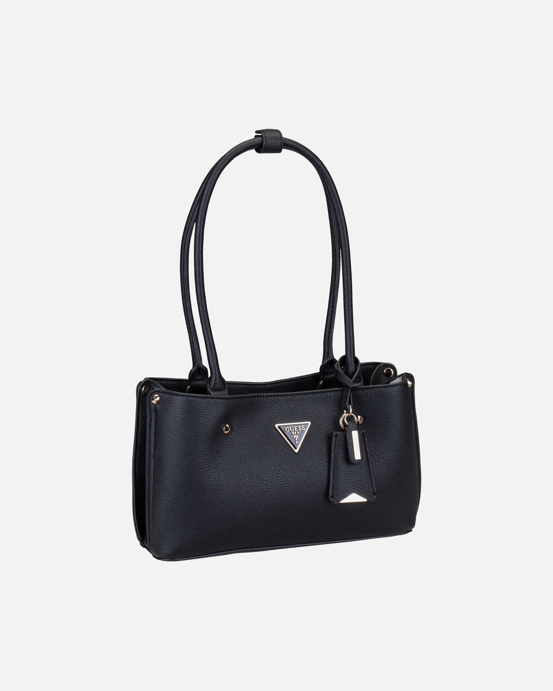 Handtasche für Weiblich GUESS Handtasche Meridian II Shoulder SAT Black