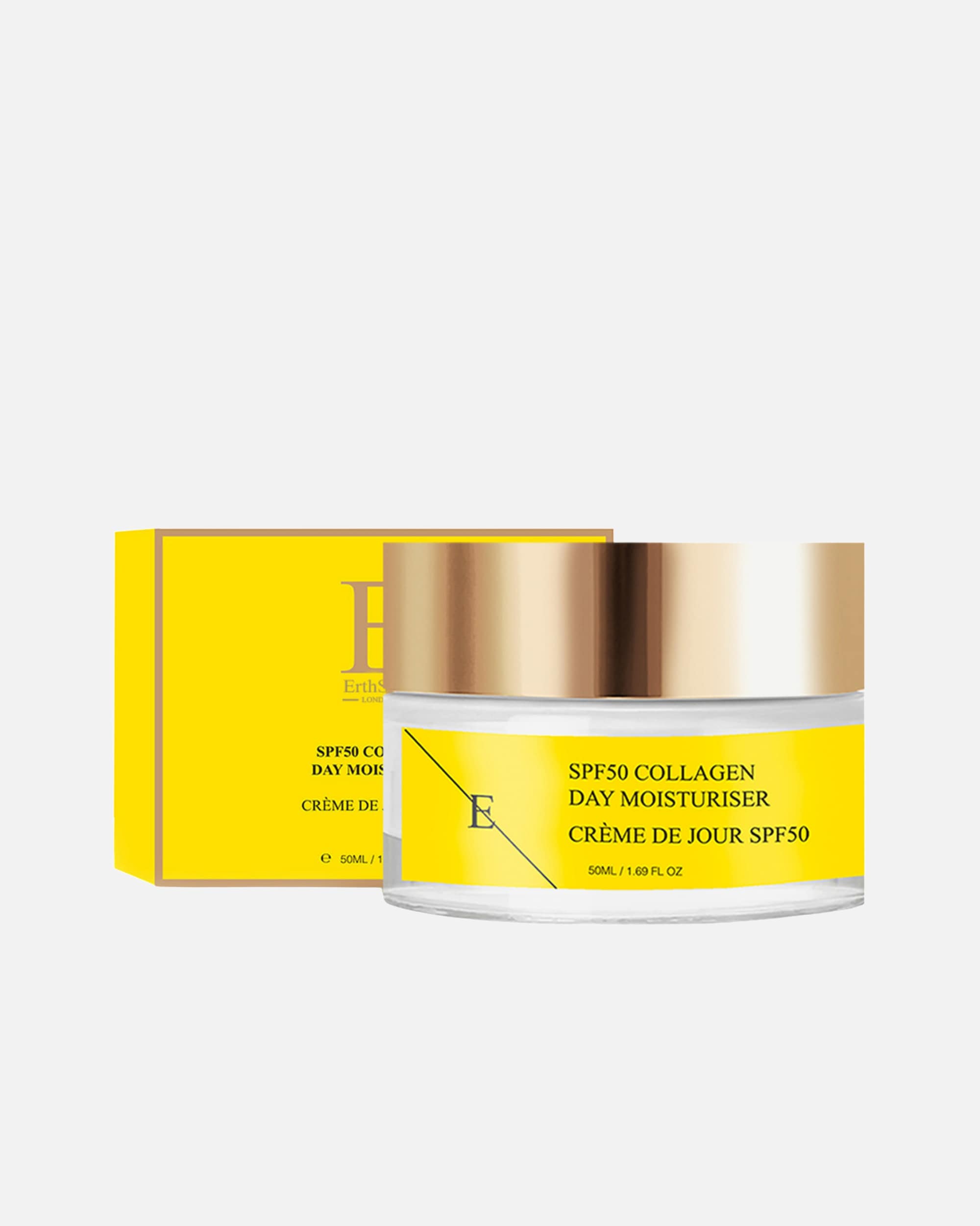 Tagescreme für Weiblich ErthSkin London Kollagen-Tagescreme mit LSF 50 1 Stück