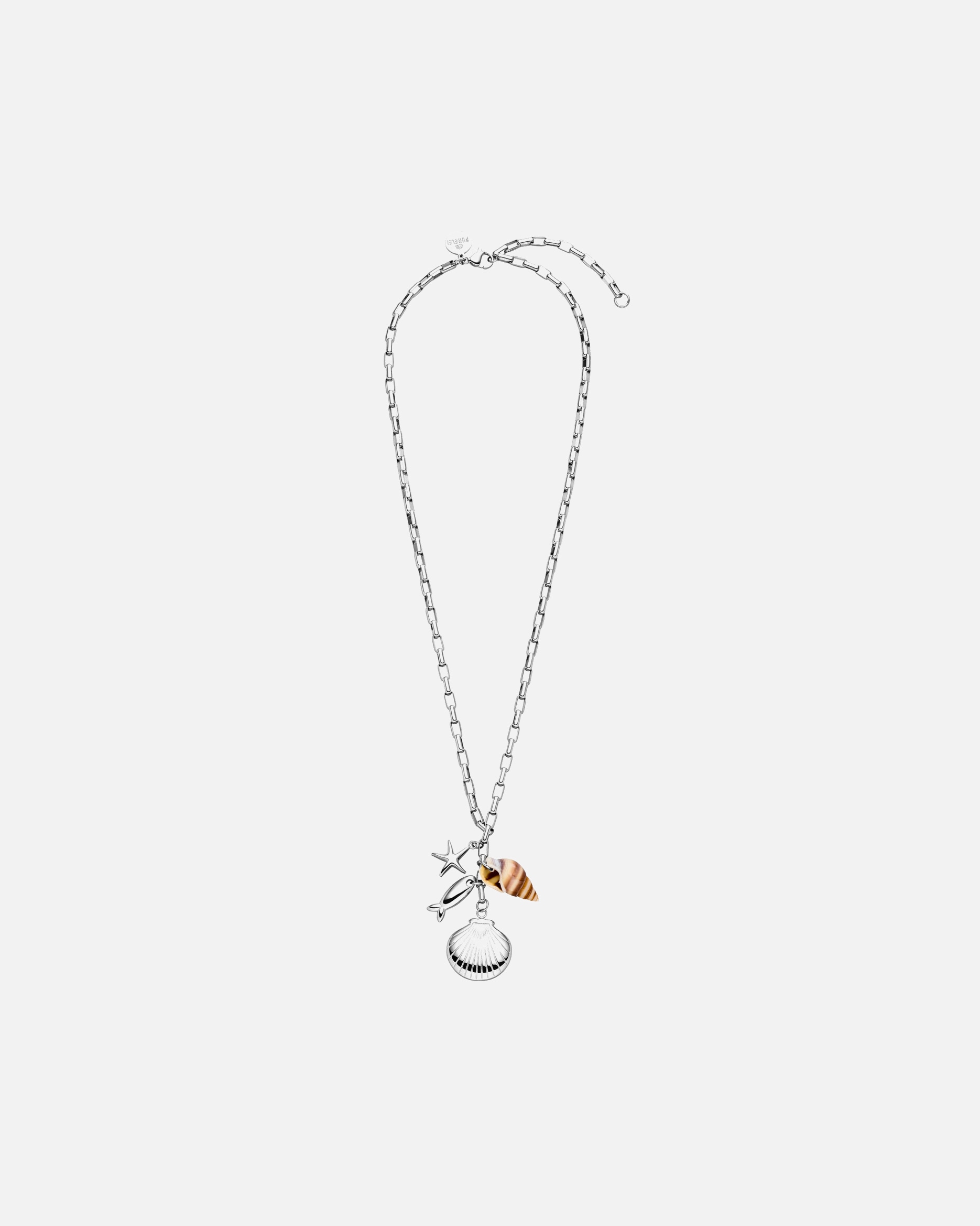 Halskette für Unisex Purelei Ocean Crush Kette 100% Edelstahl Silber