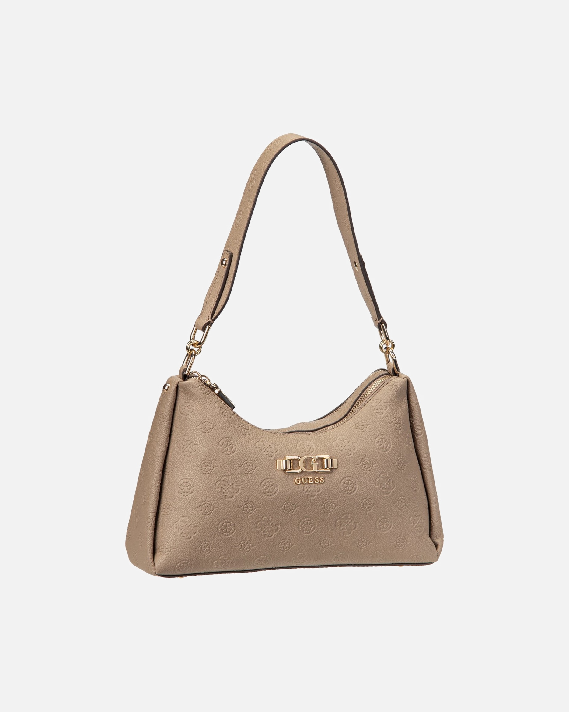 Handtasche für Weiblich GUESS Handtasche Anise Double Zip Dark Oak