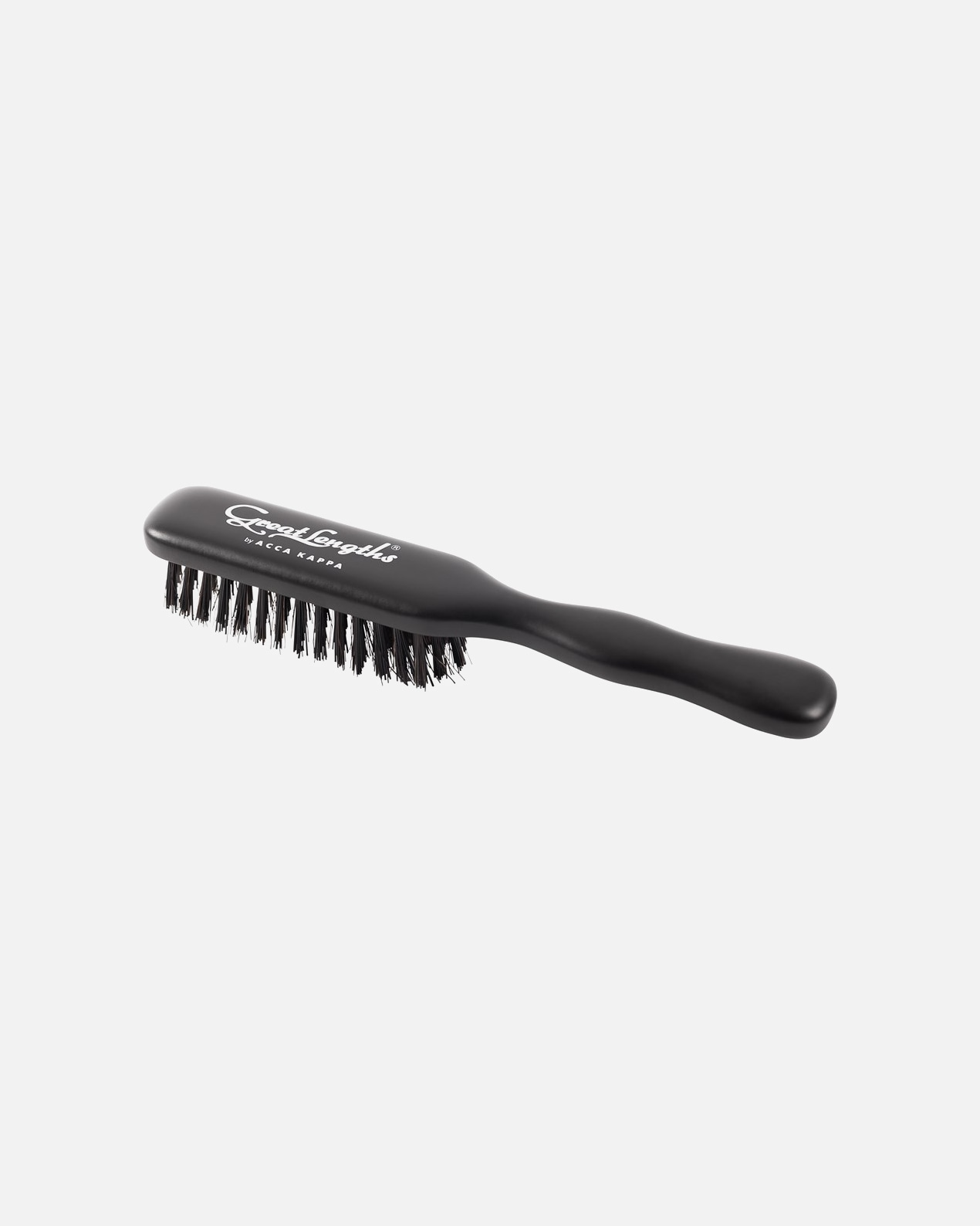 Holzbürste für Weiblich Great Lengths Travel Brush Black 20 cm