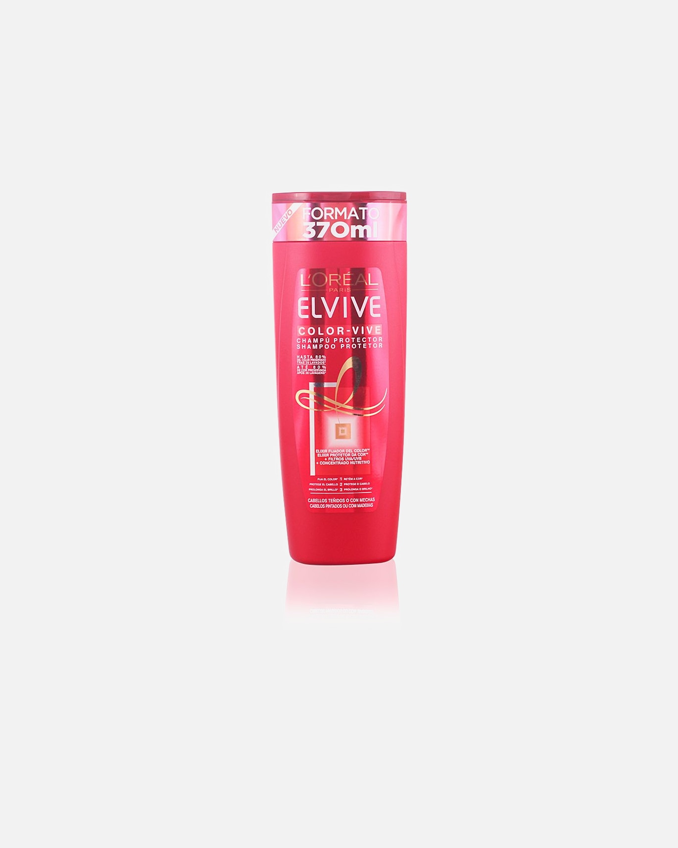Shampoo für Unisex L’Oréal Paris ELVIVE Color-Vive-Schutzshampoo 370 ml