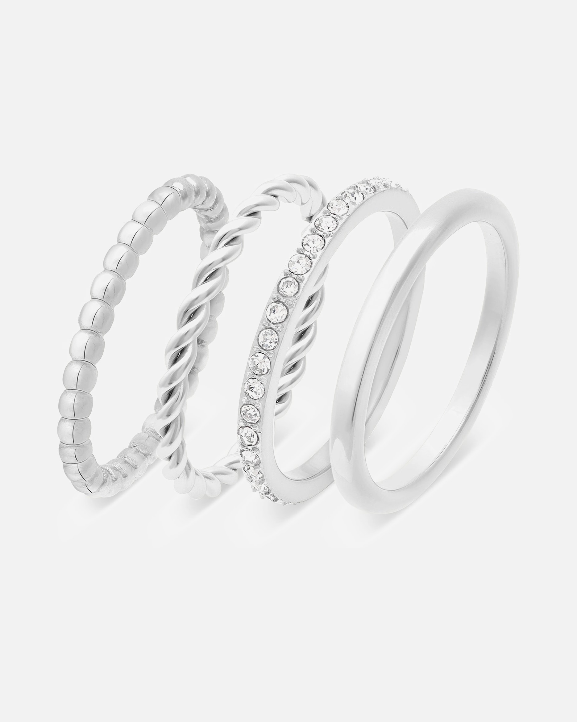 Ring für Weiblich s.Oliver Damenring Edelstahl 52