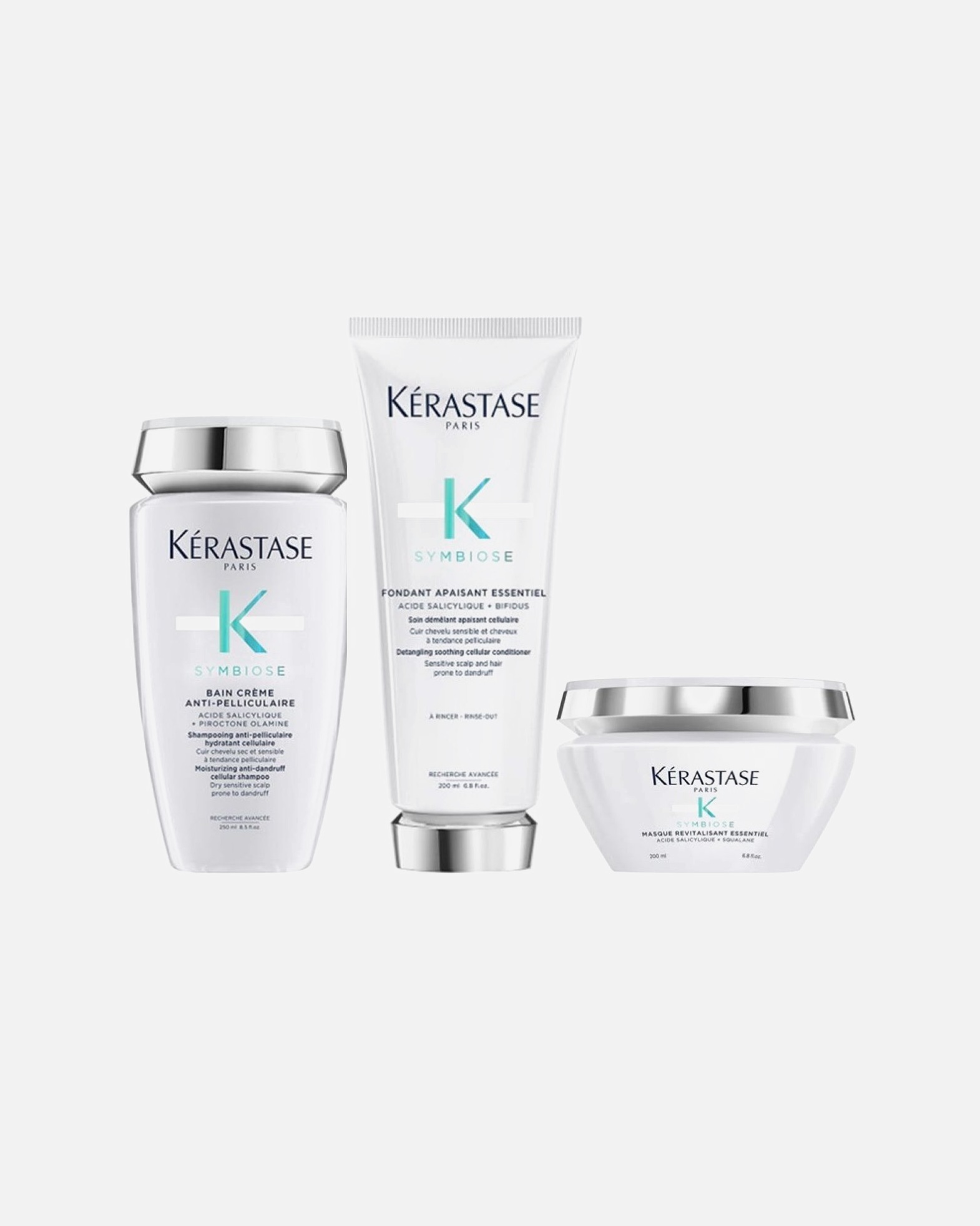 Haarpflegeset für Weiblich Kérastase Symbiose 3er Set (Créme Shampoo / Spülung / Masque) 1 Stück