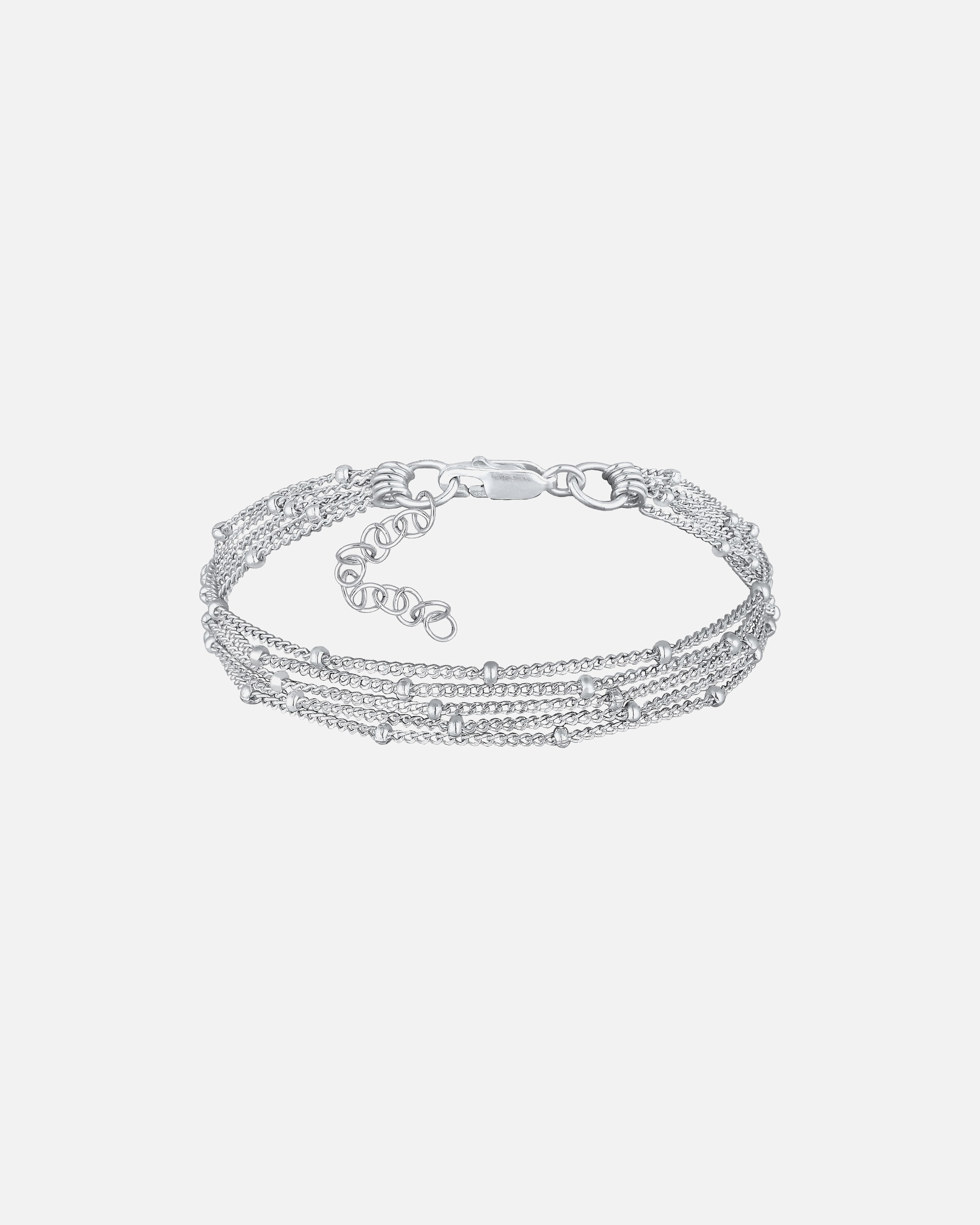 Armband für Weiblich Elli Basic Kugelkette Layer Look Trend 925er Silber 1 Stück