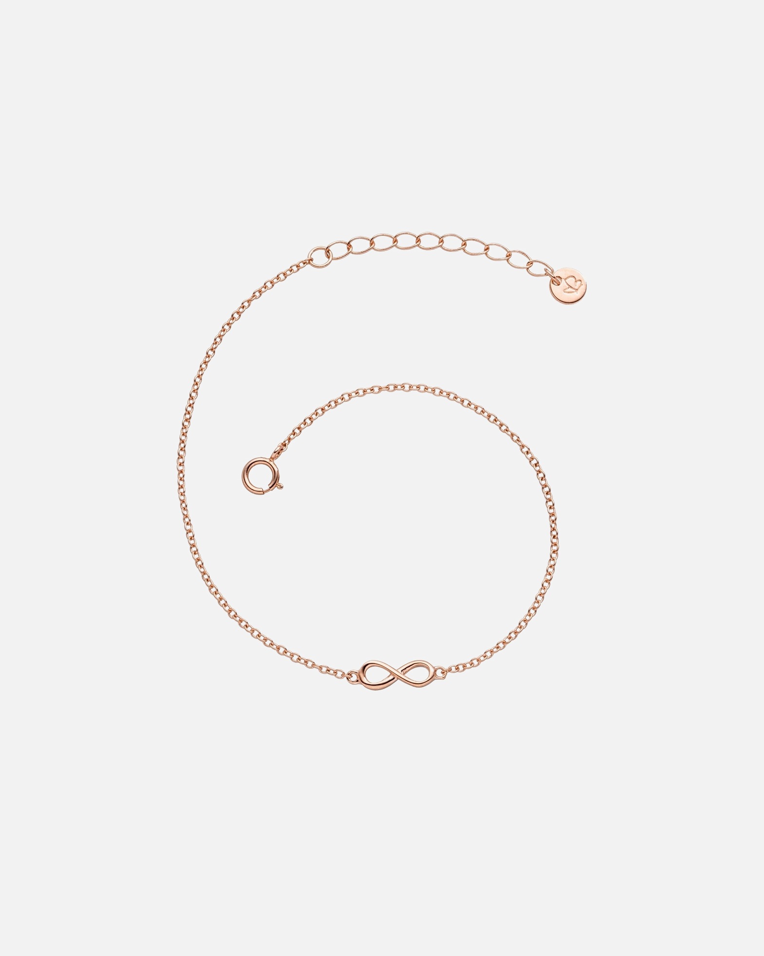 Armband für Weiblich Glanzstücke München Armband Infinity aus Sterling Silber in gelbgold 1 Stück