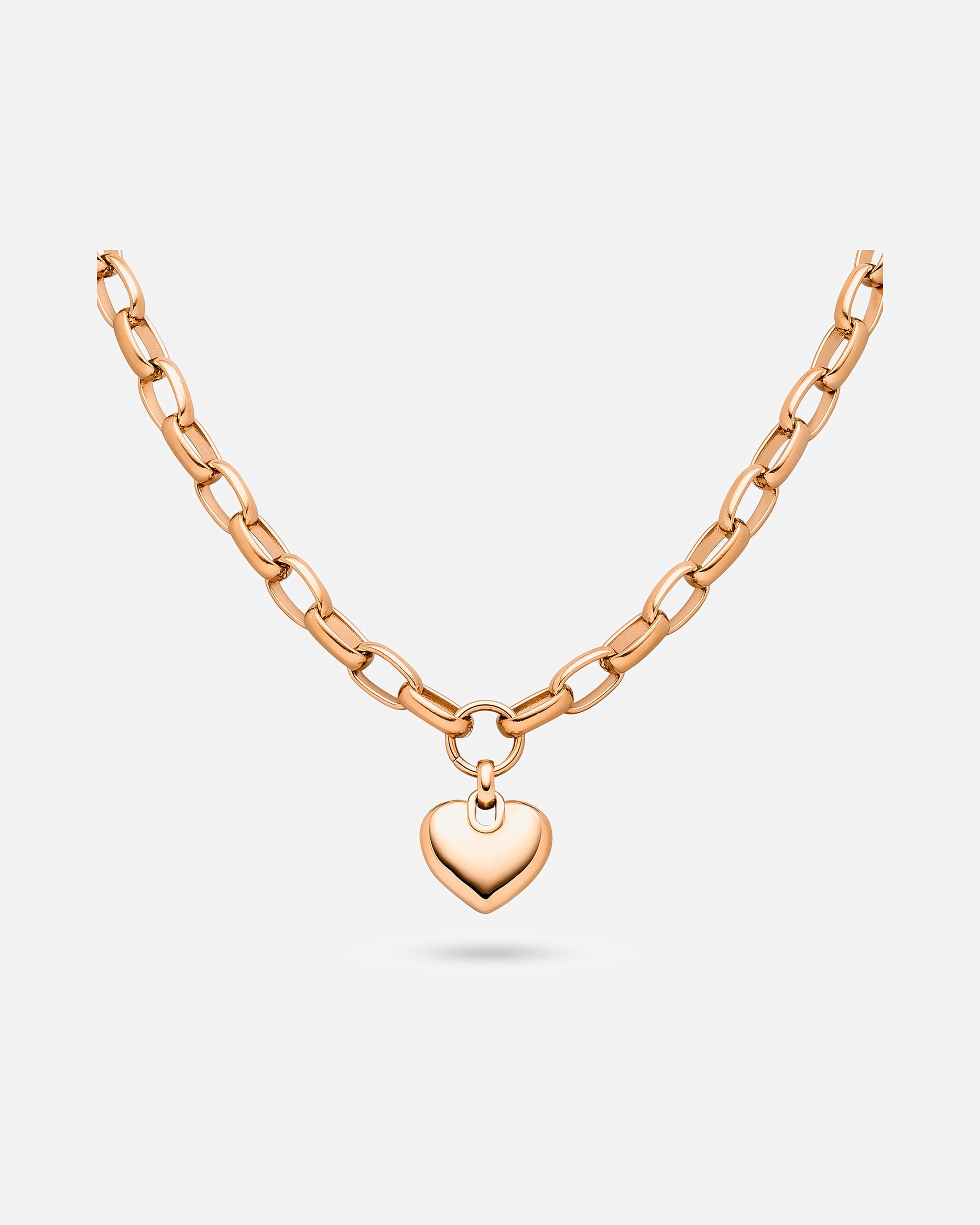 Kette für Weiblich s.Oliver Kette Edelstahl roségold