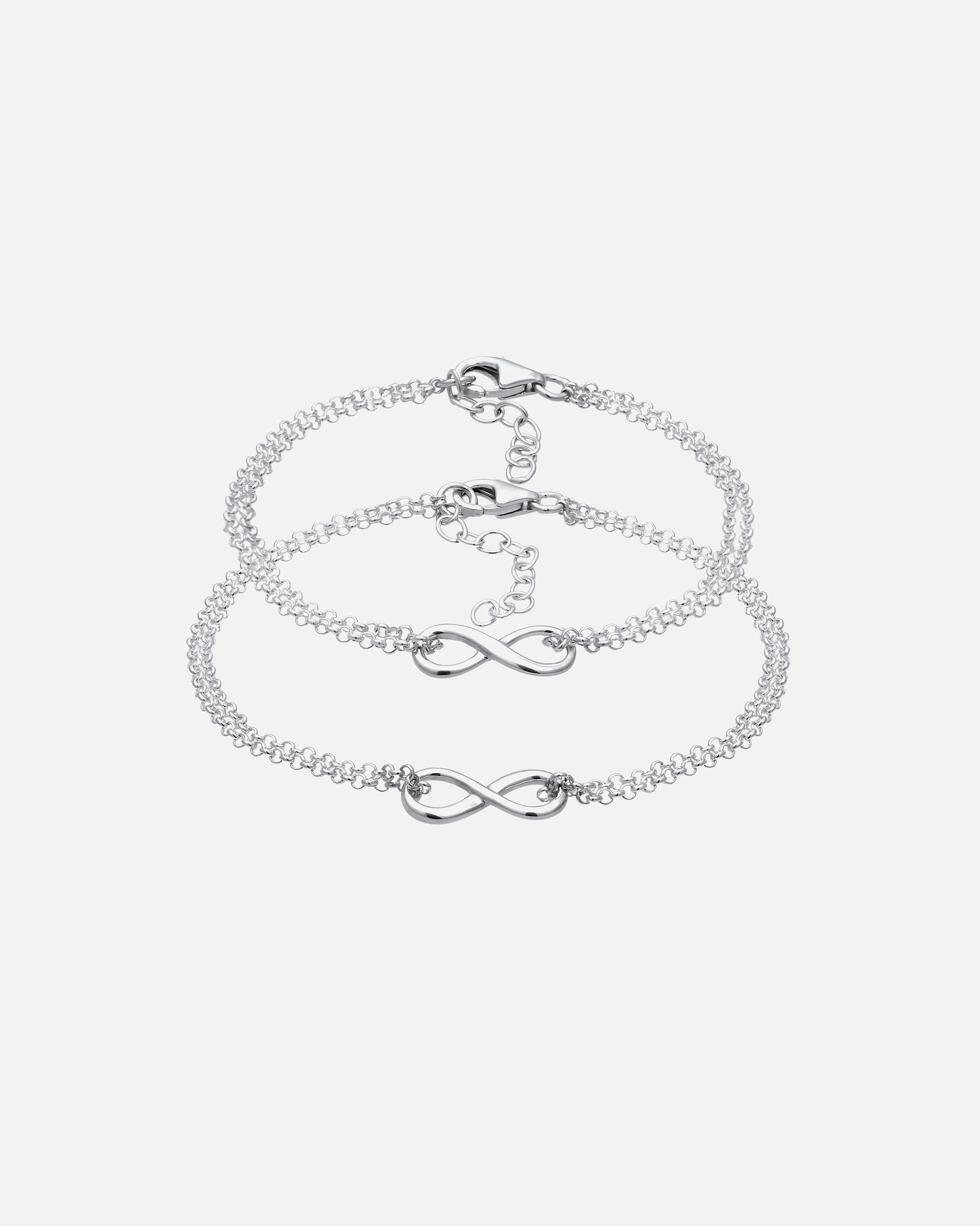 Schmuckset für Weiblich Elli Mutter Kind Set Infinity Endlos Symbol 925 Silber 1 Stück