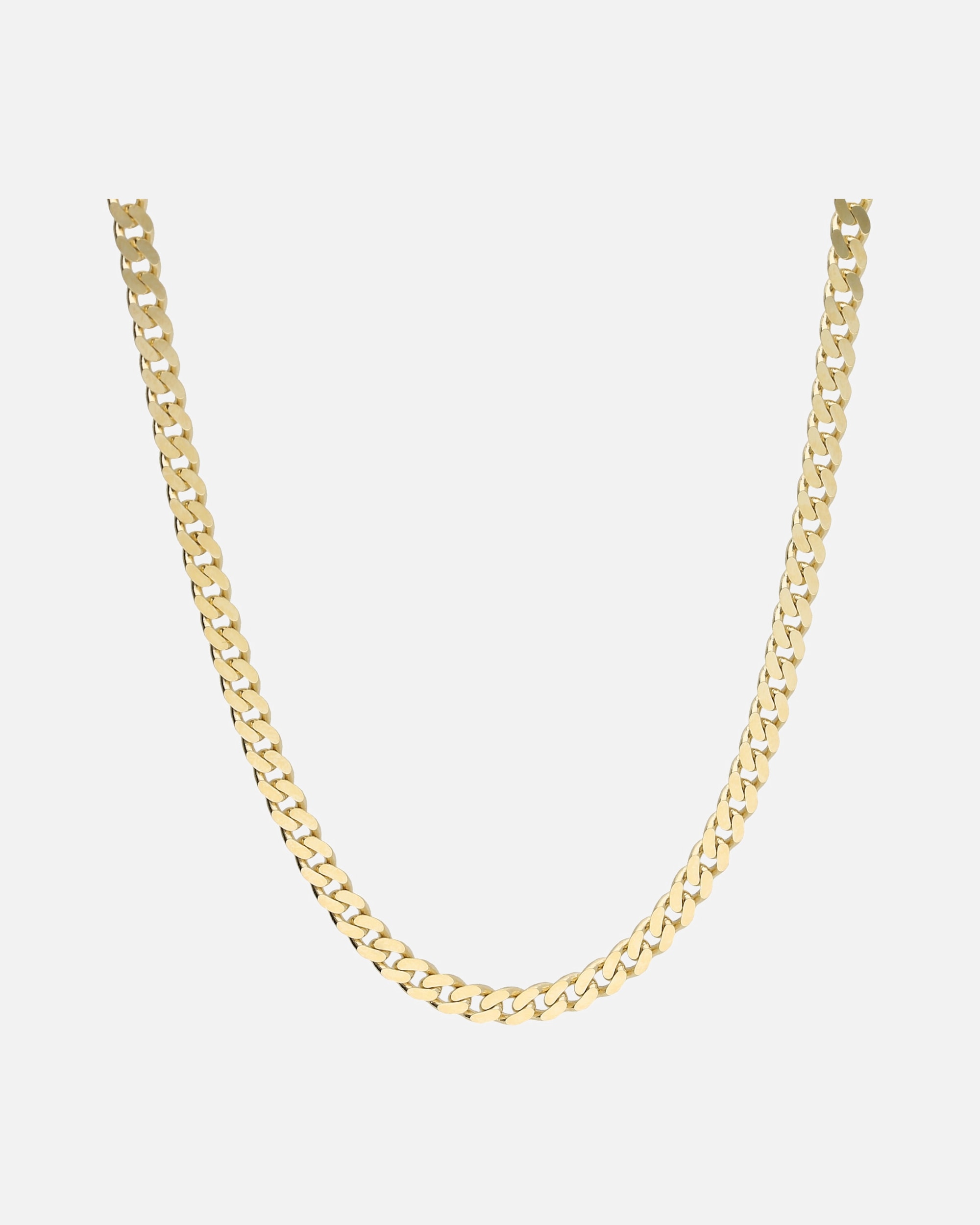 Halskette für Weiblich Luigi Merano Kette Panzerkette, massiv, Gold 585 60 cm